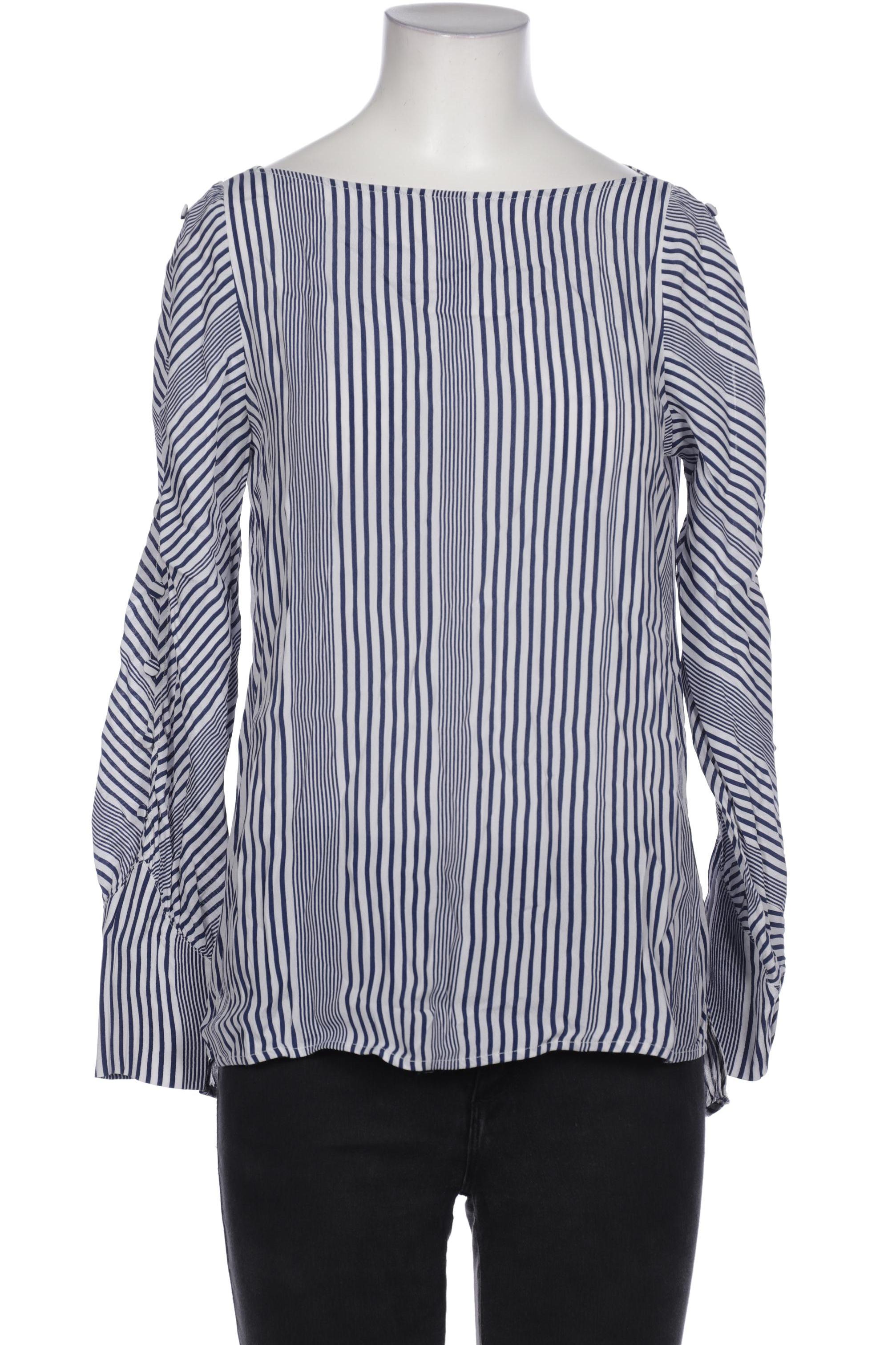

Massimo Dutti Damen Bluse, marineblau, Gr. 36