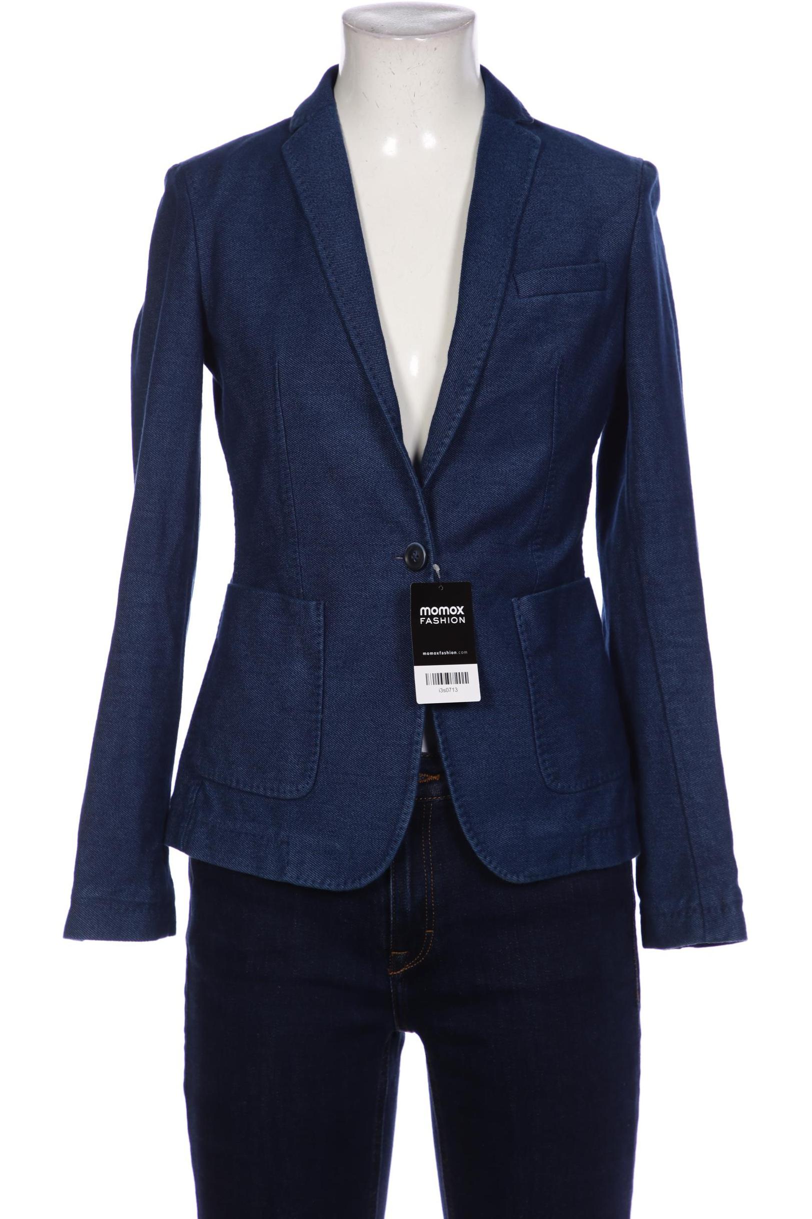

Massimo Dutti Damen Blazer, blau, Gr. 36