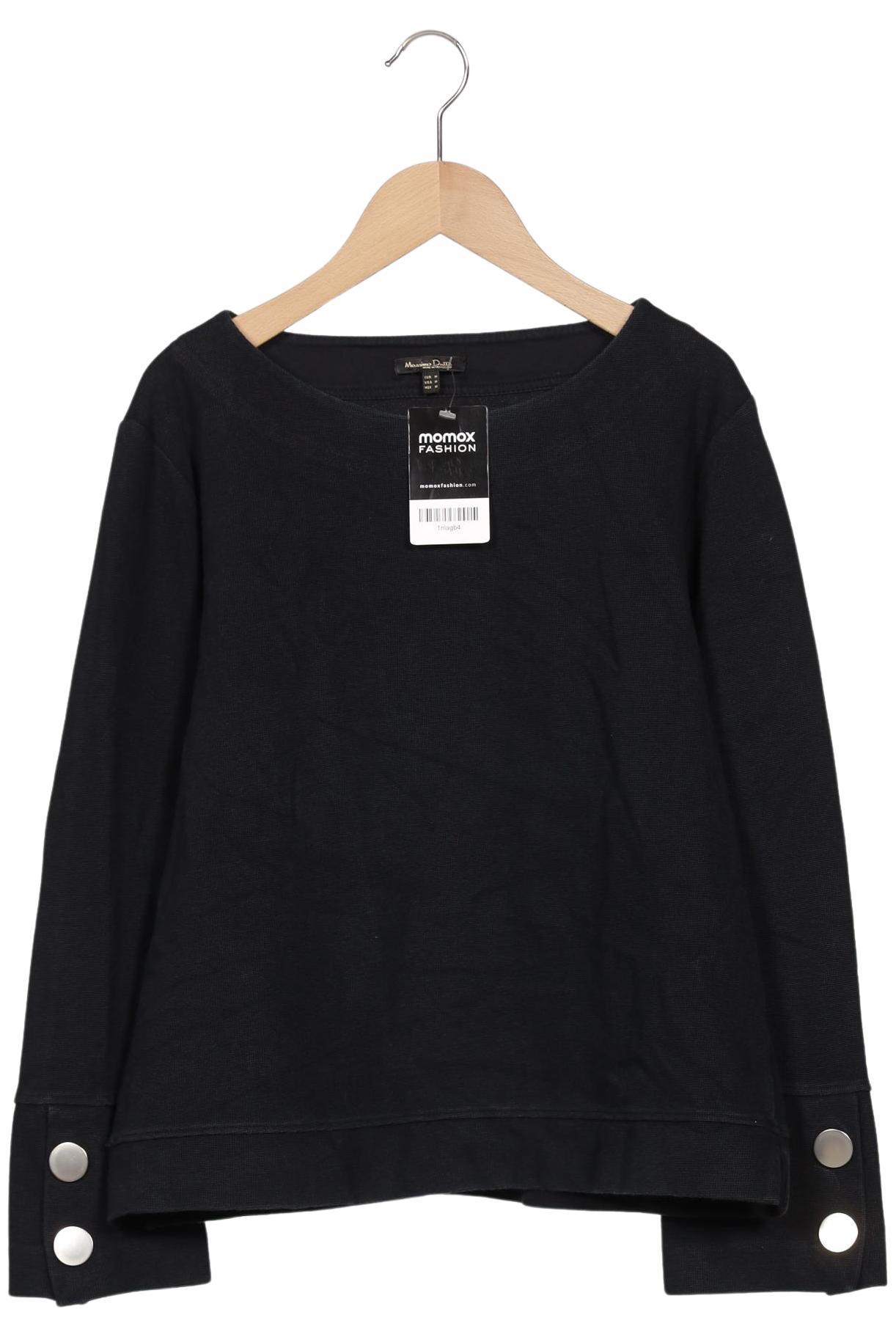 

Massimo Dutti Damen Sweatshirt, schwarz, Gr. 38