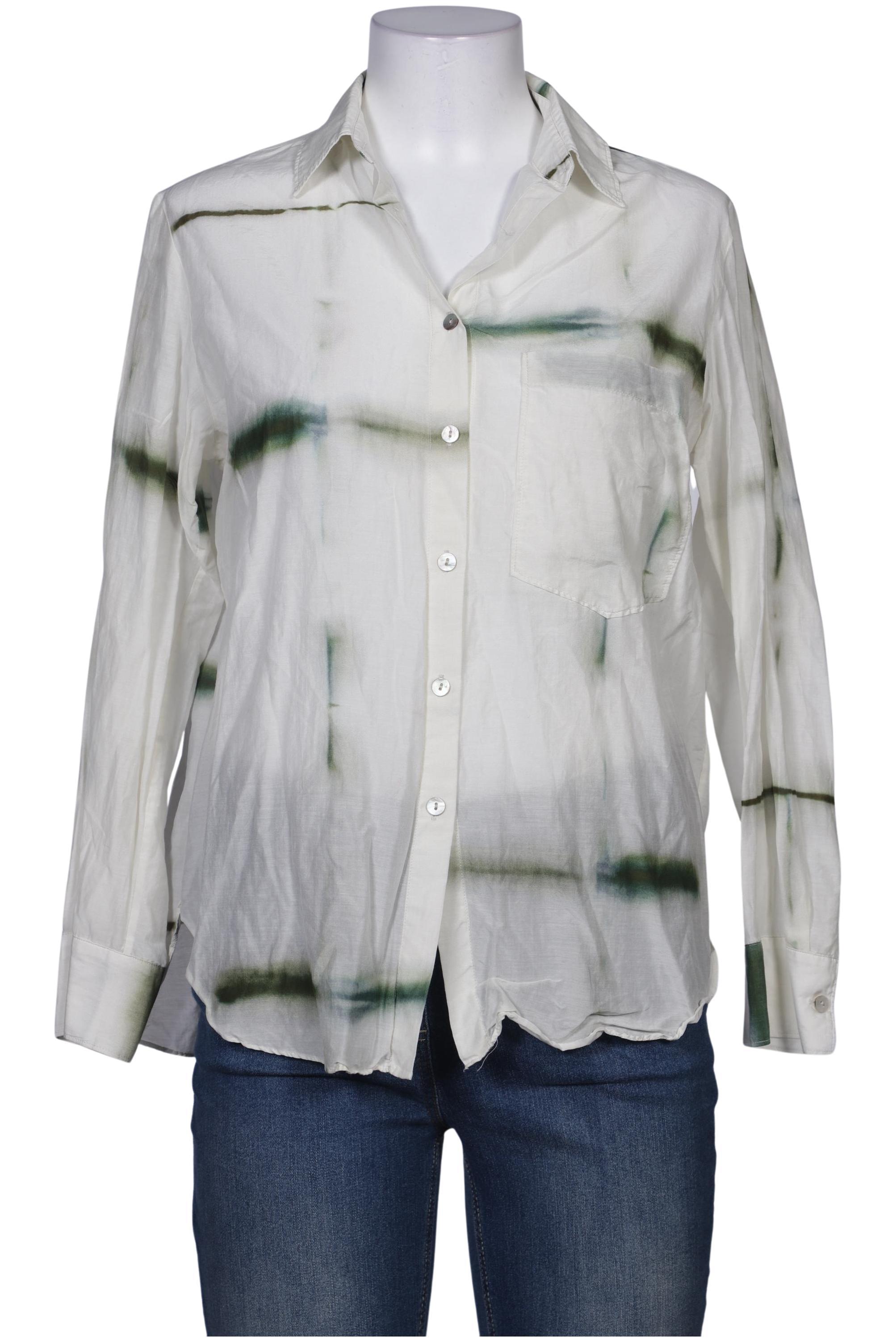 

Massimo Dutti Damen Bluse, cremeweiß, Gr. 38