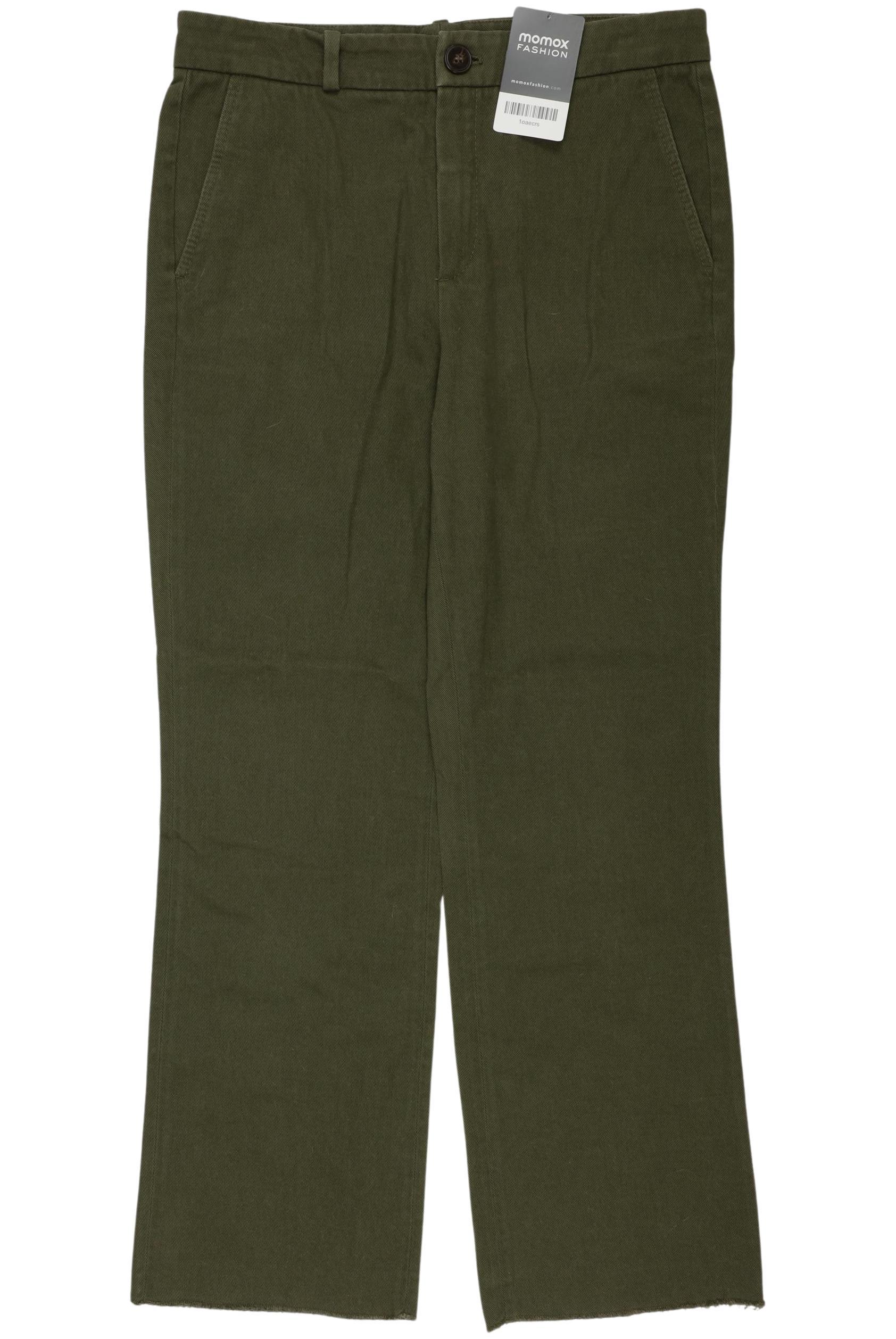 

Massimo Dutti Damen Stoffhose, grün, Gr. 38