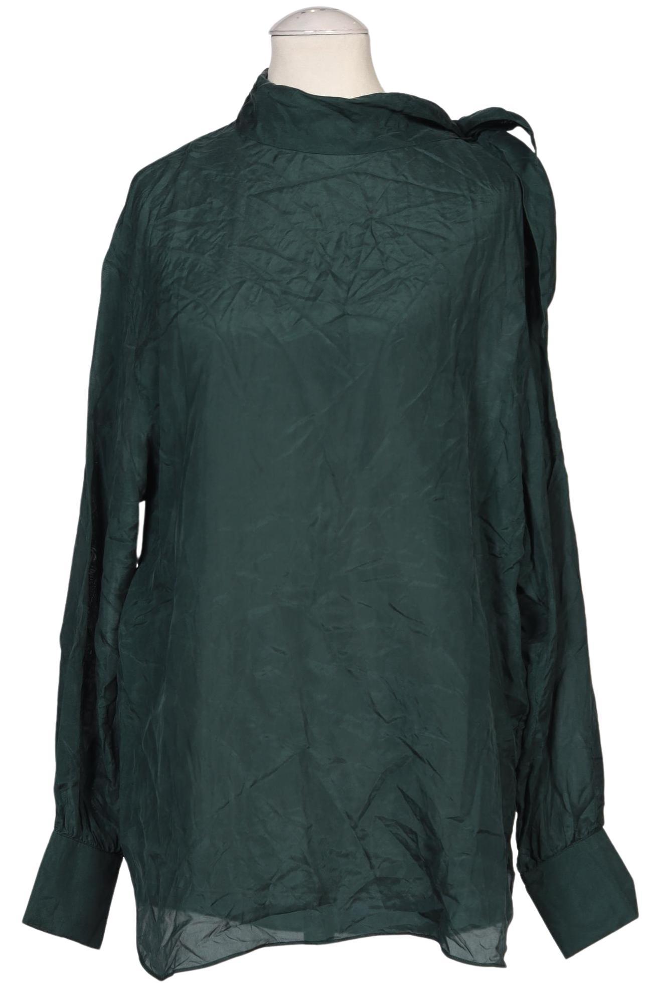 

Massimo Dutti Damen Bluse, grün, Gr. 36