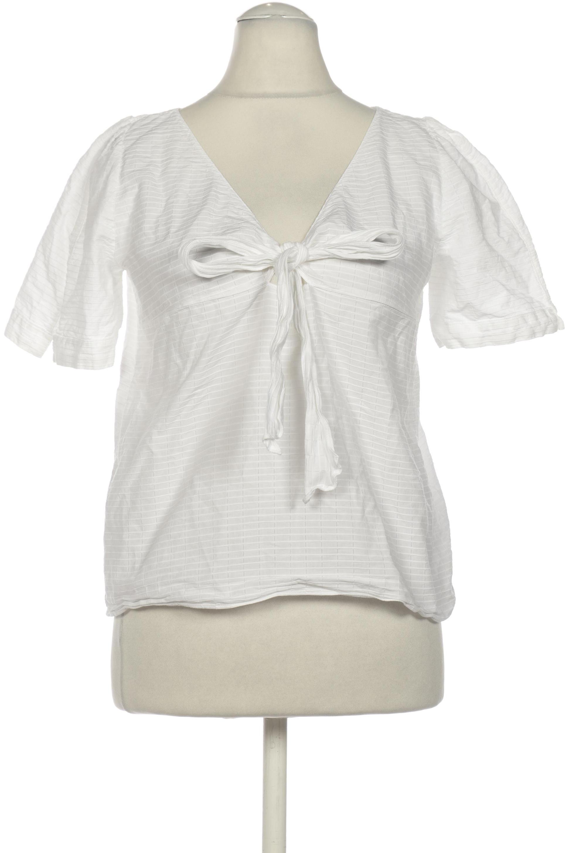 

Massimo Dutti Damen Bluse, weiß, Gr. 38