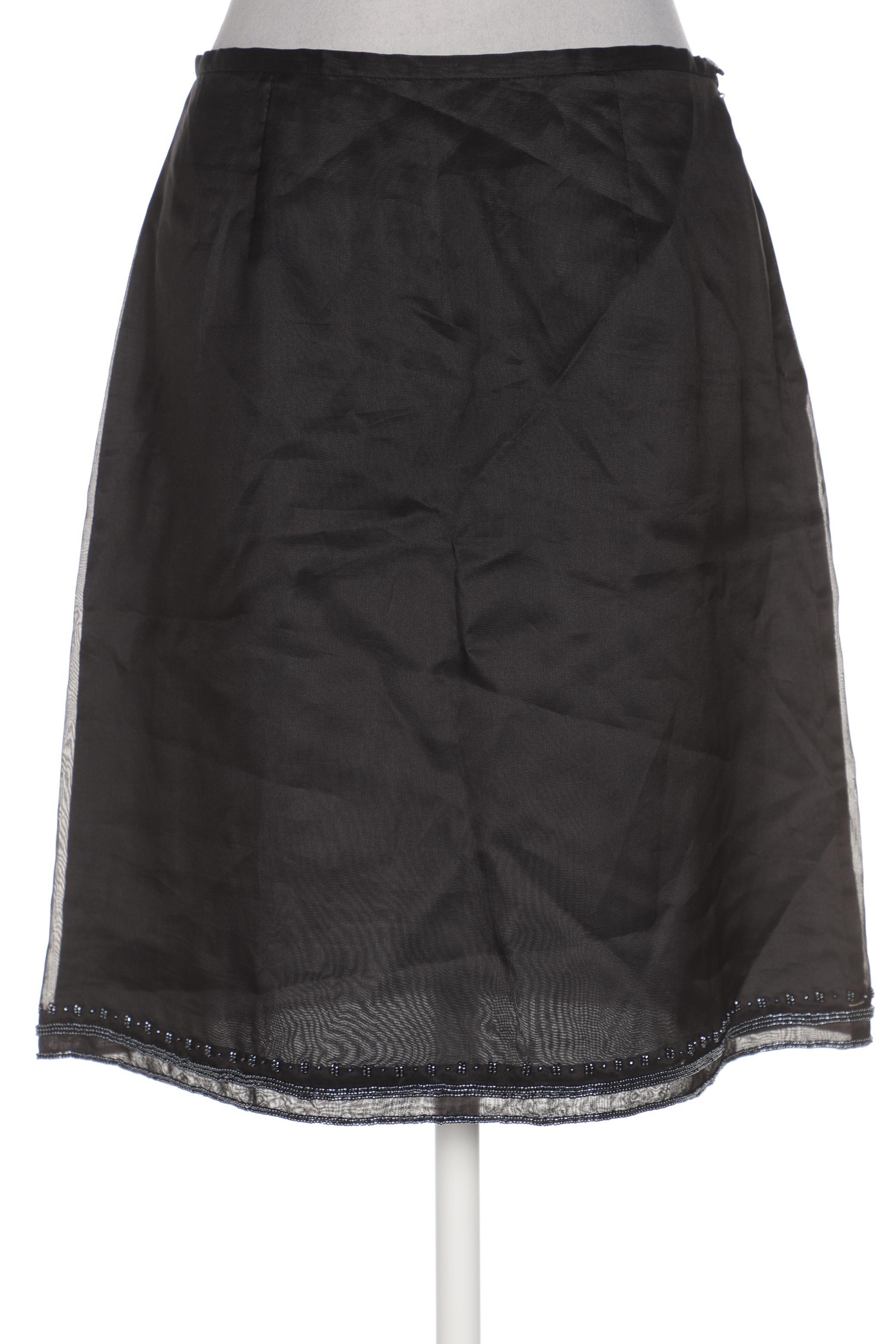 

Massimo Dutti Damen Rock, schwarz, Gr. 40