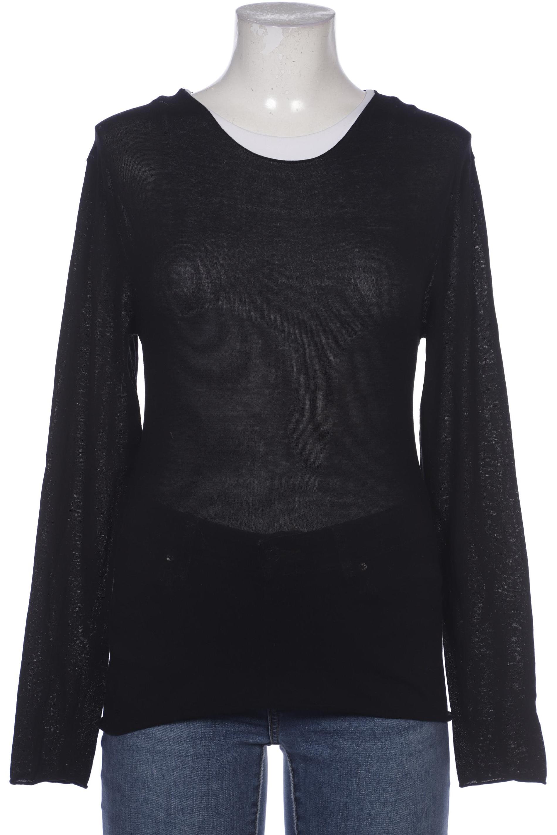 

Massimo Dutti Damen Langarmshirt, schwarz, Gr. 42