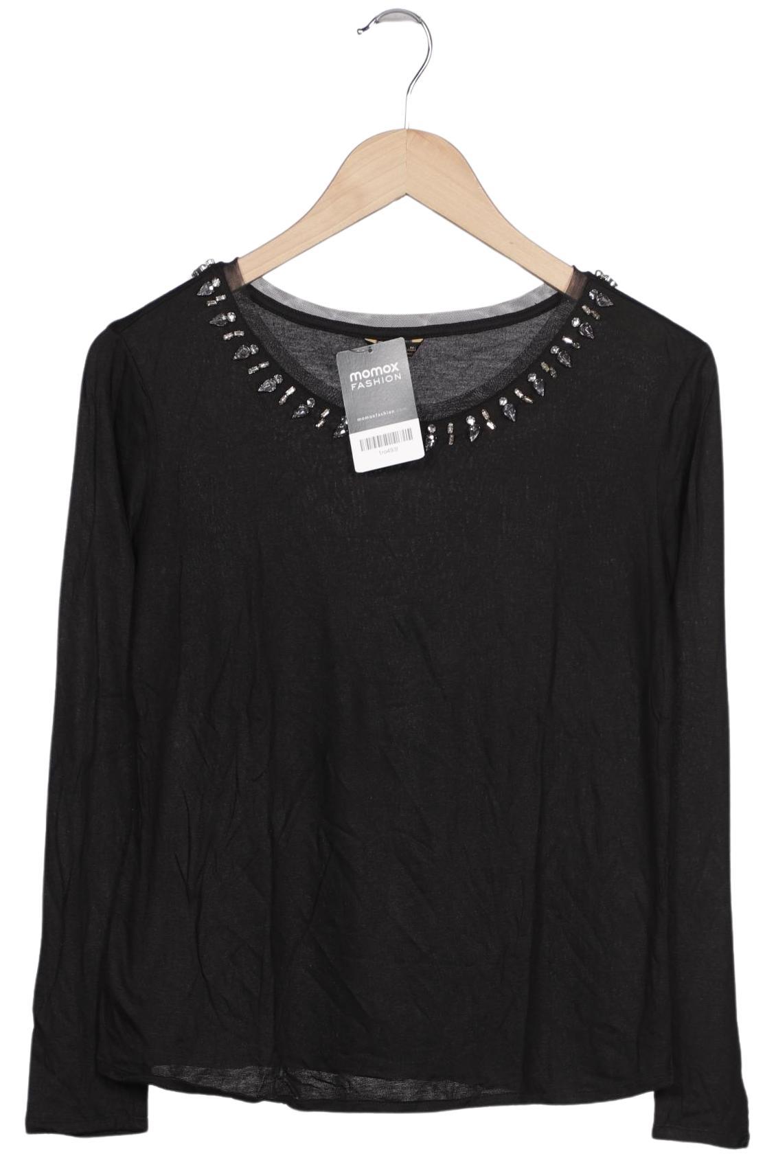 

Massimo Dutti Damen Langarmshirt, schwarz, Gr. 38