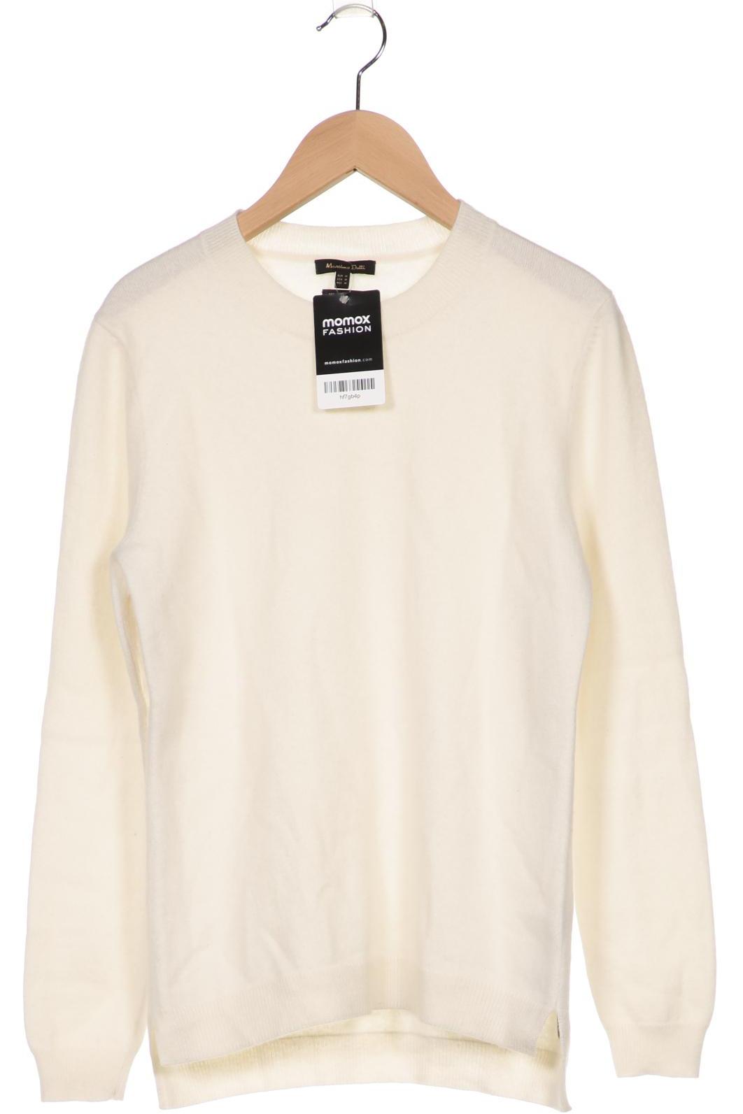 

Massimo Dutti Damen Pullover, cremeweiß
