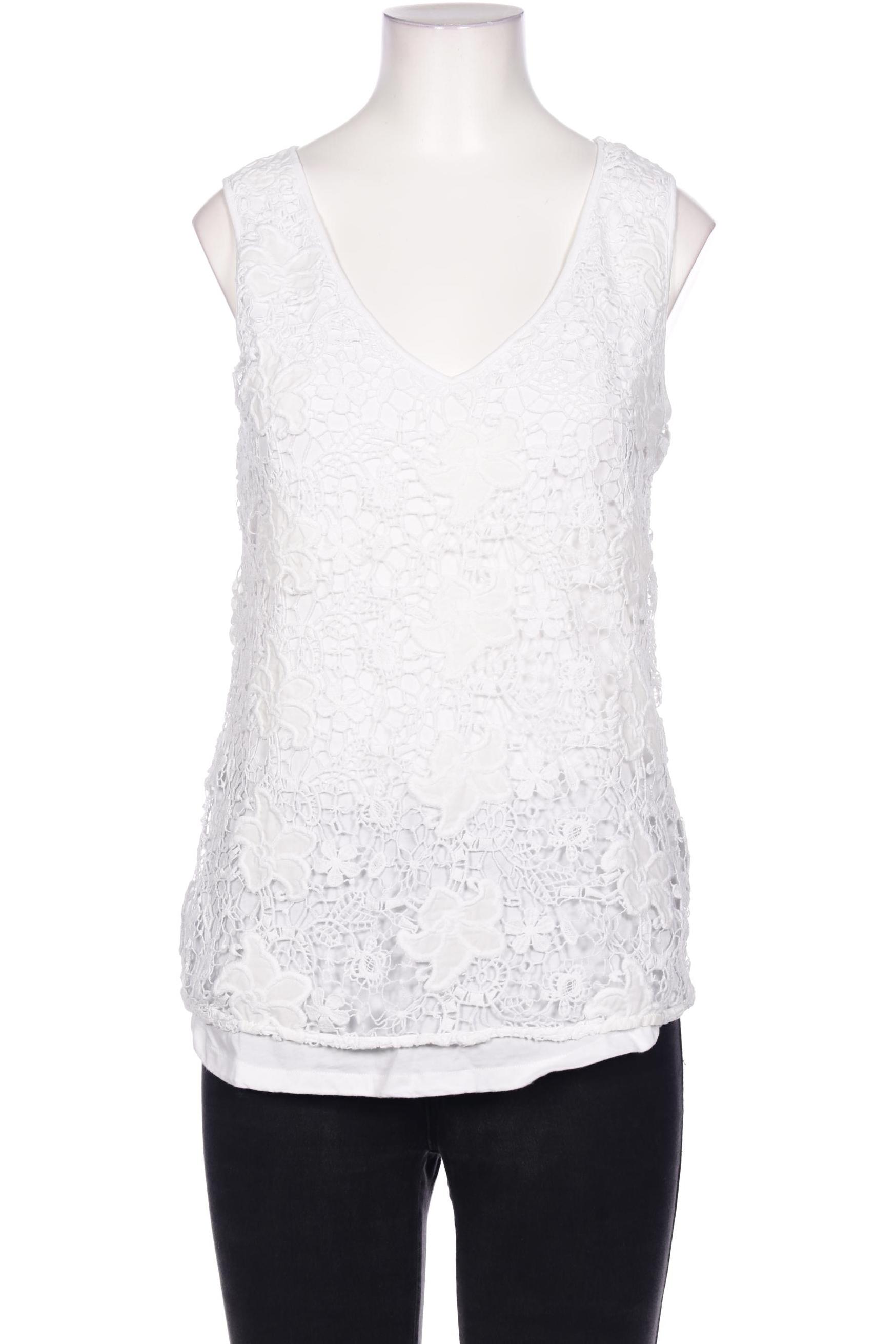 

Massimo Dutti Damen Top, weiß, Gr. 36