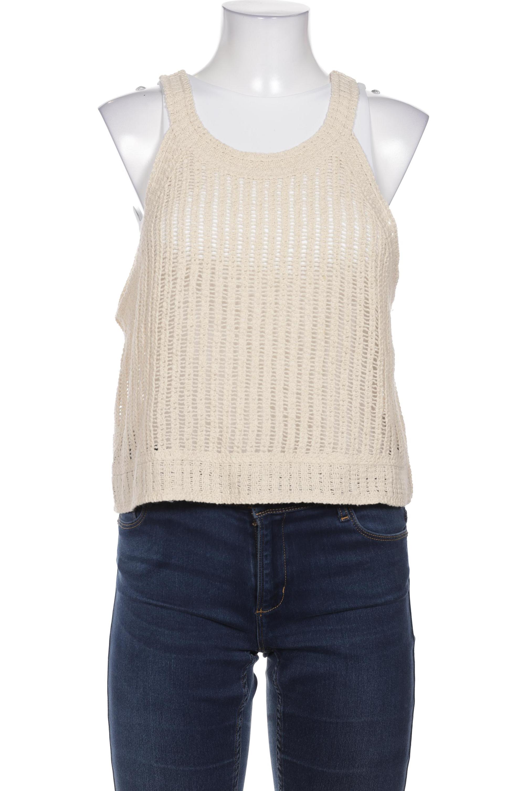 

Massimo Dutti Damen Top, cremeweiß