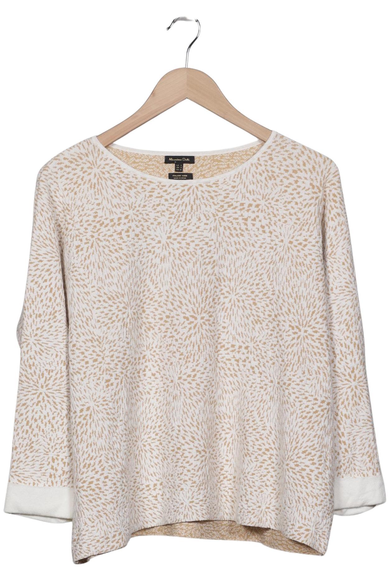 

Massimo Dutti Damen Pullover, beige, Gr. 36