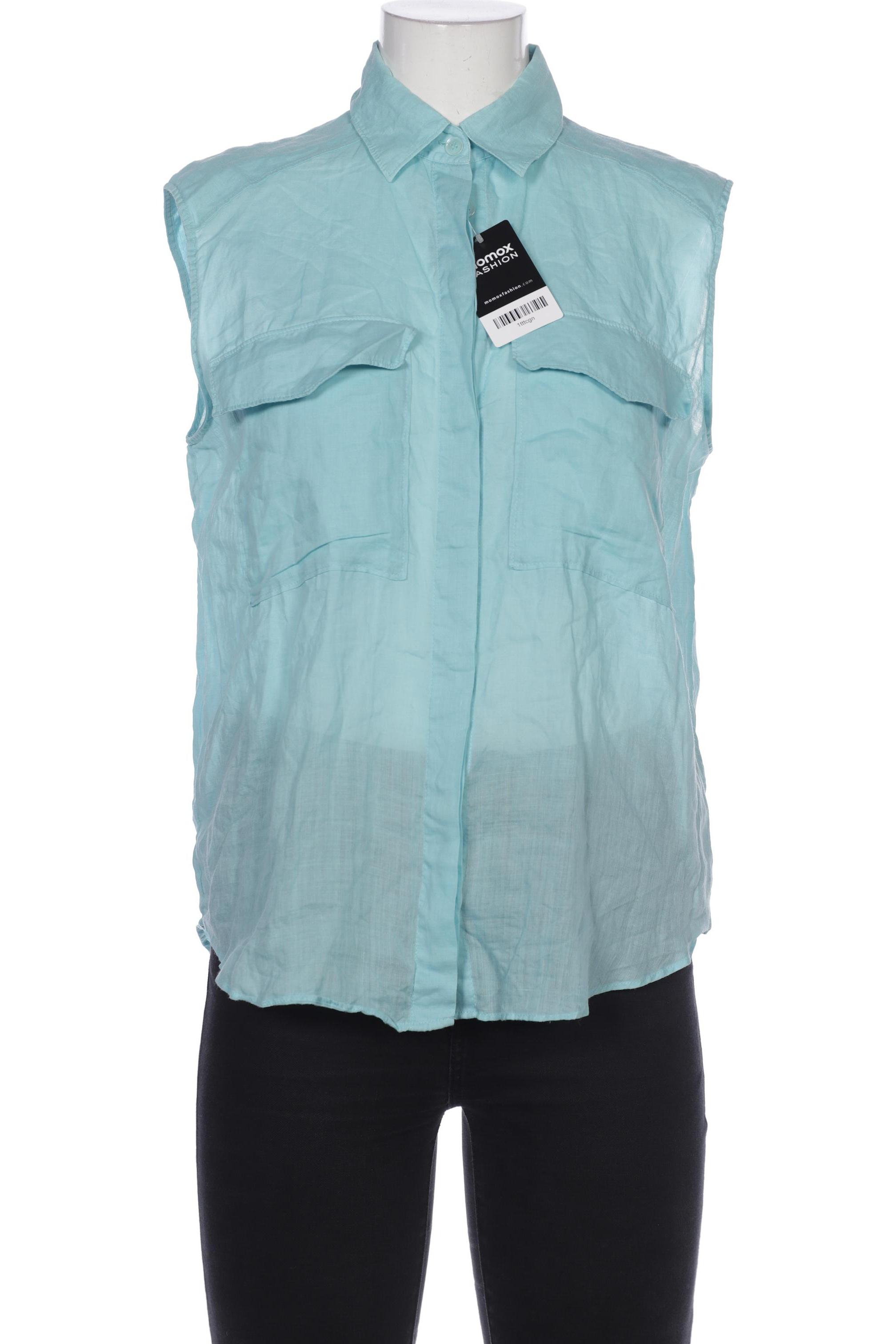

Massimo Dutti Damen Bluse, hellblau