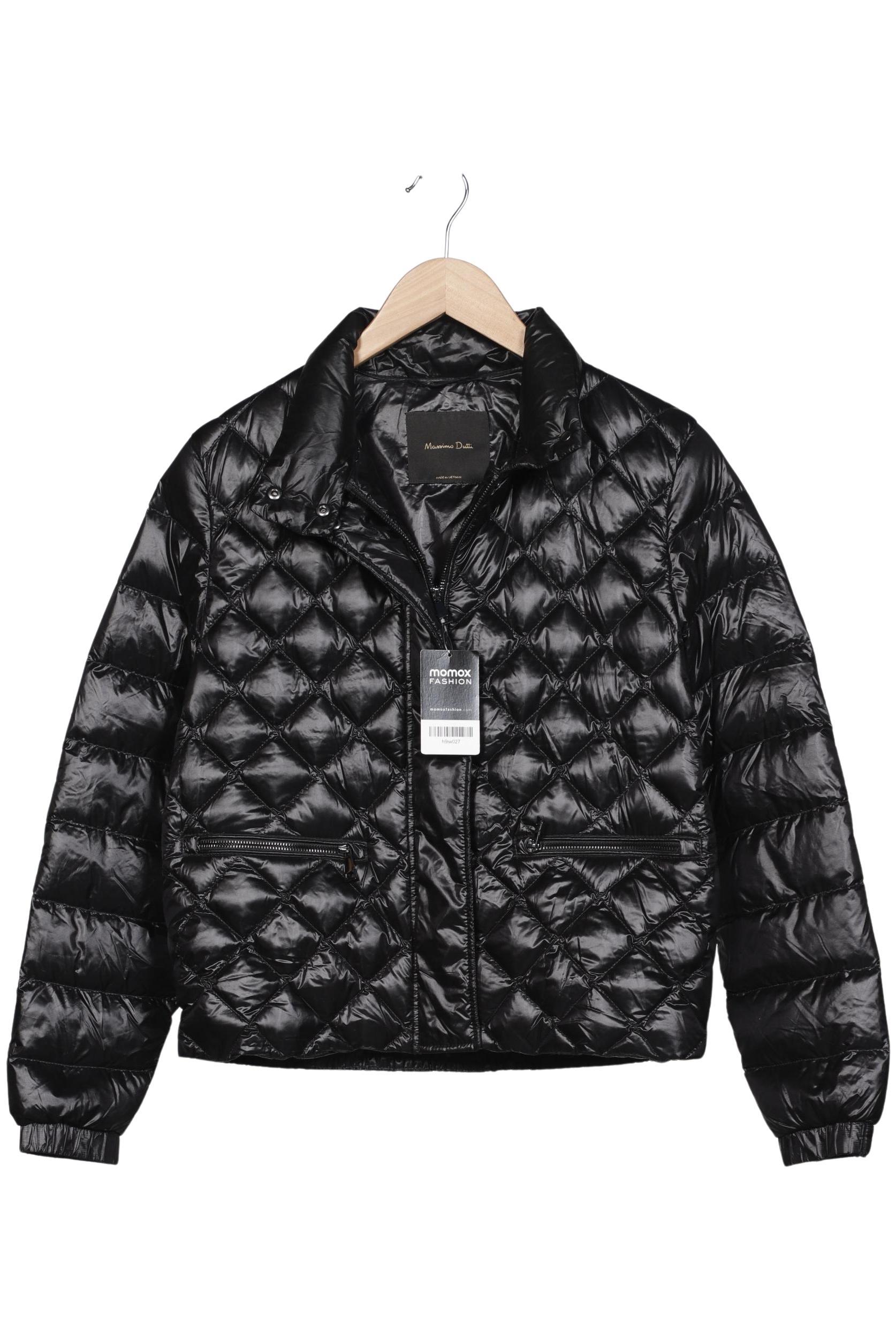 

Massimo Dutti Damen Jacke, schwarz, Gr. 38