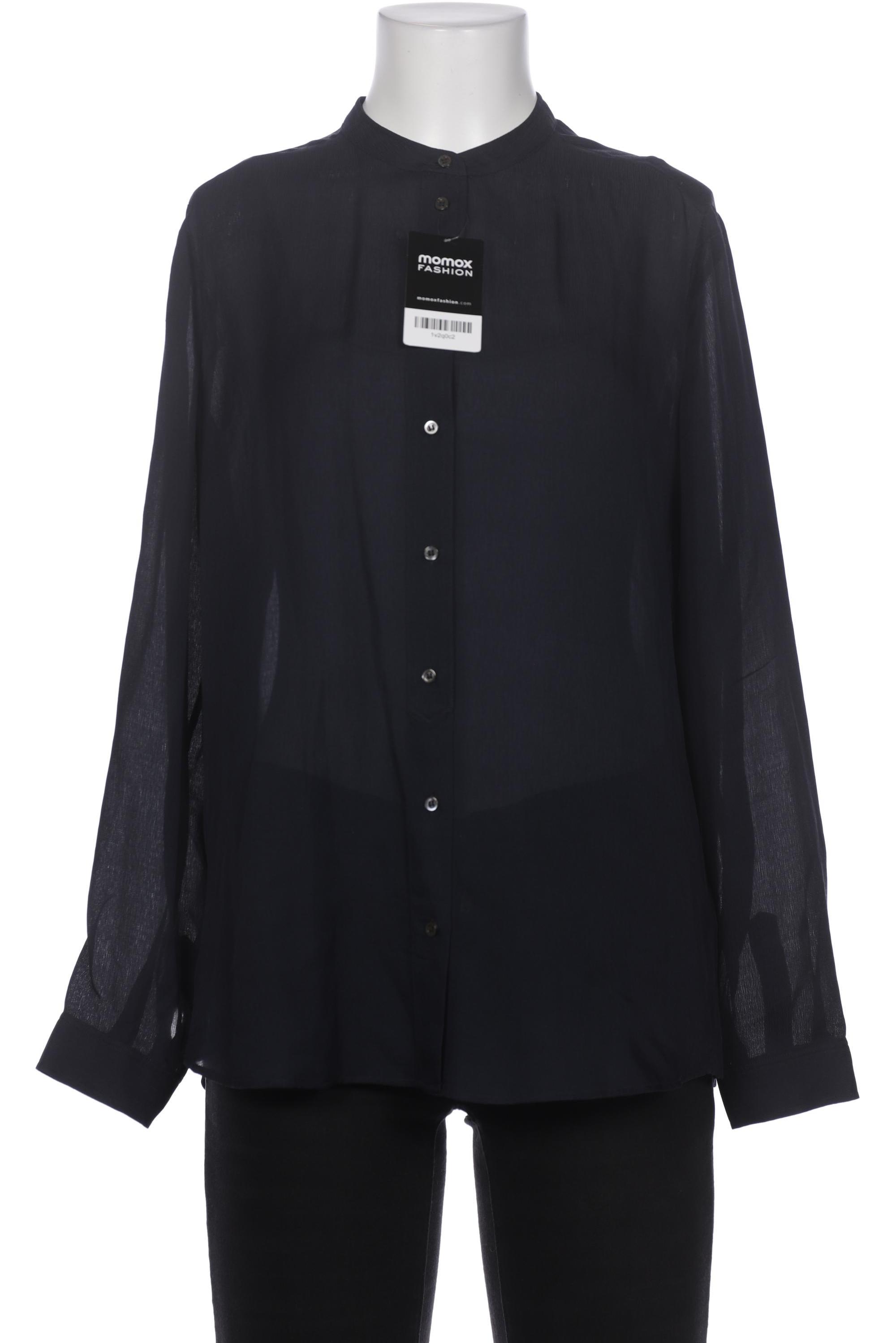 

Massimo Dutti Damen Bluse, marineblau, Gr. 38