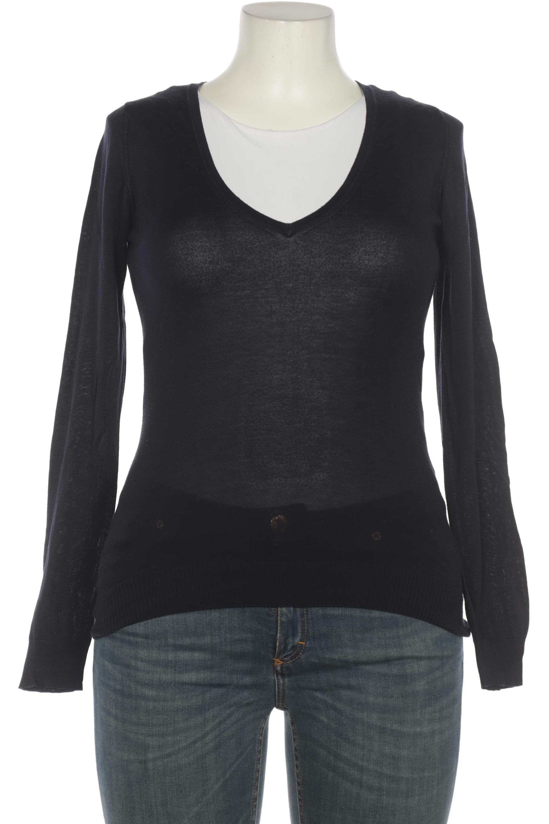 

Massimo Dutti Damen Pullover, marineblau, Gr. 32