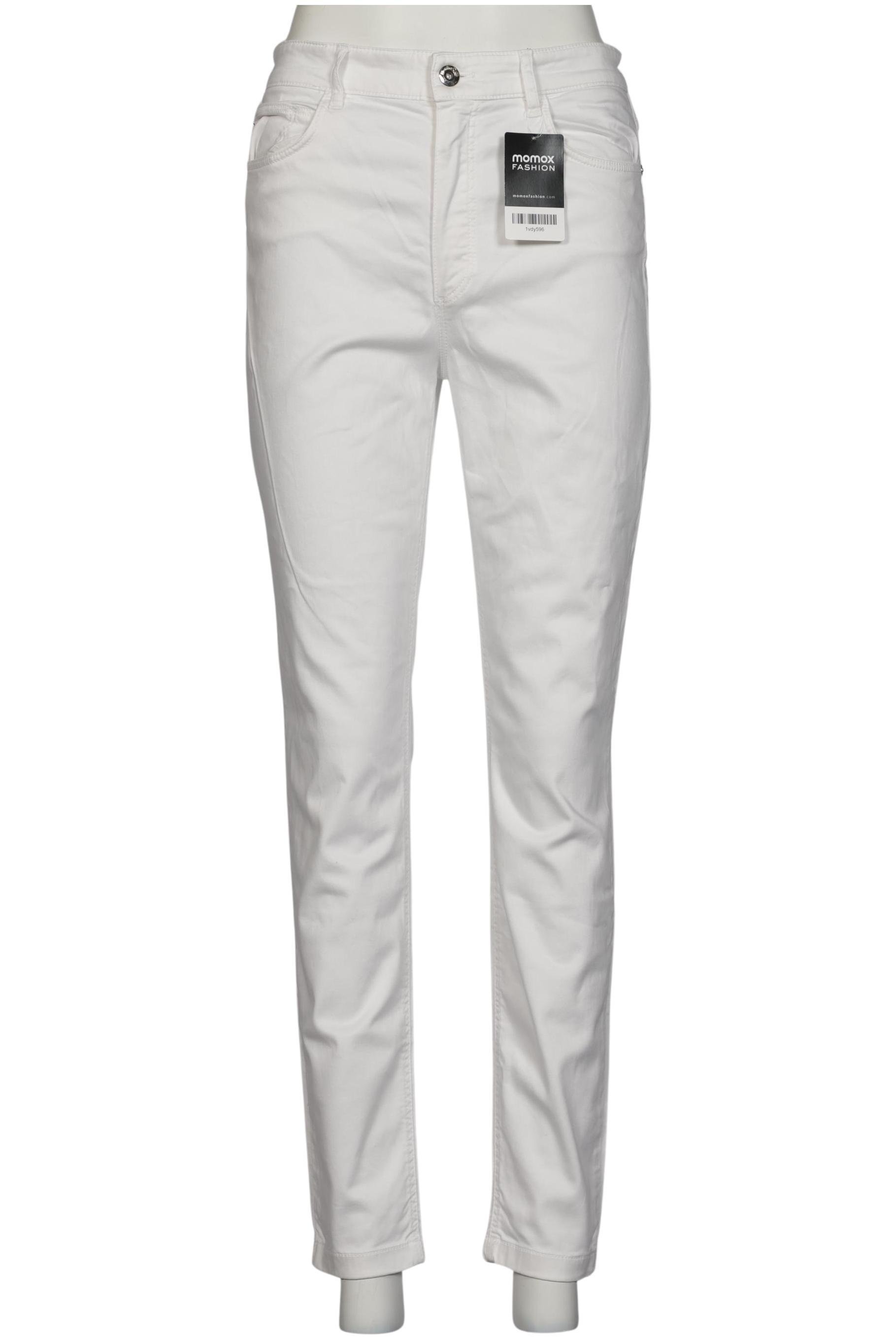 

Massimo Dutti Damen Stoffhose, weiß, Gr. 40