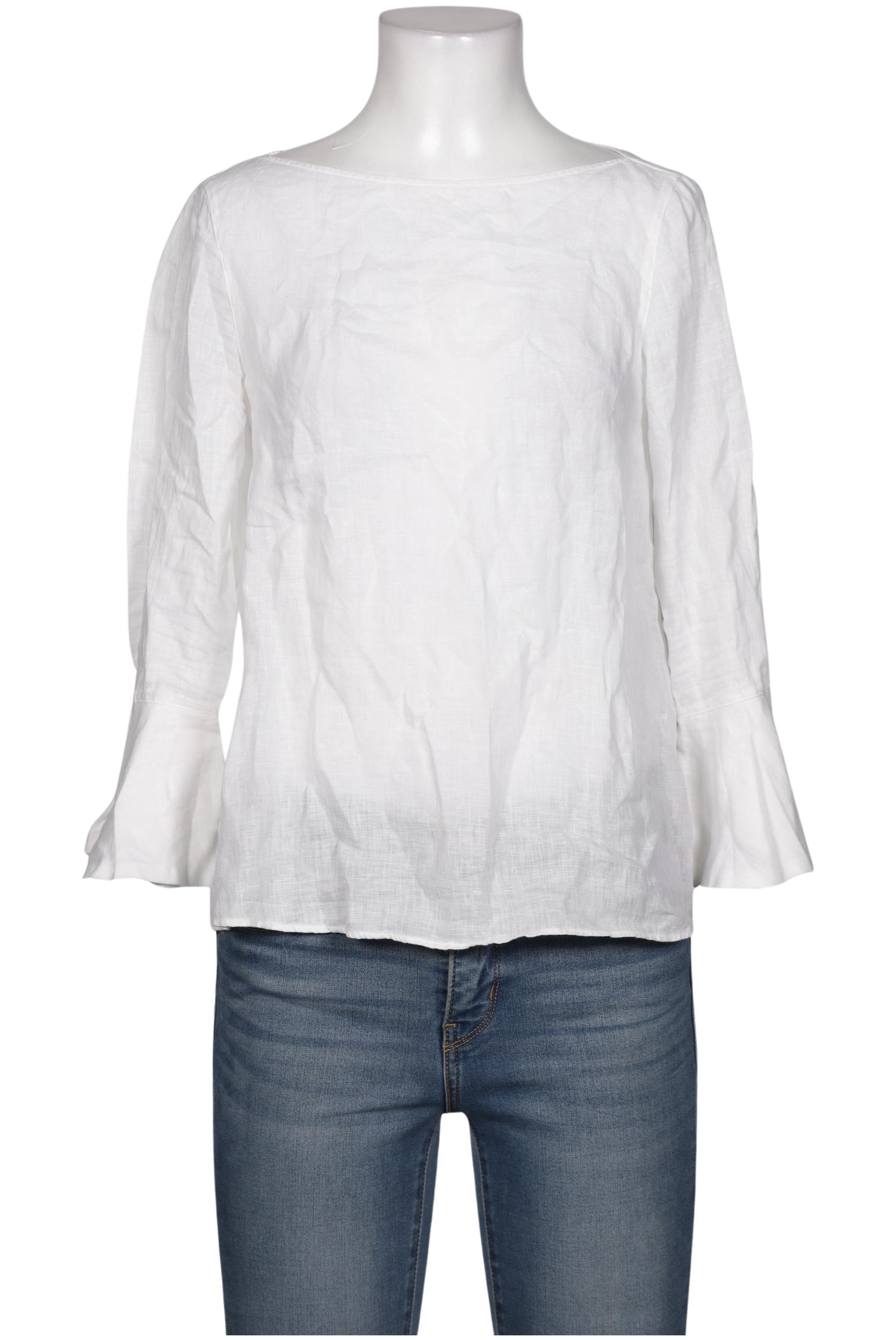 

Massimo Dutti Damen Bluse, weiß, Gr. 36