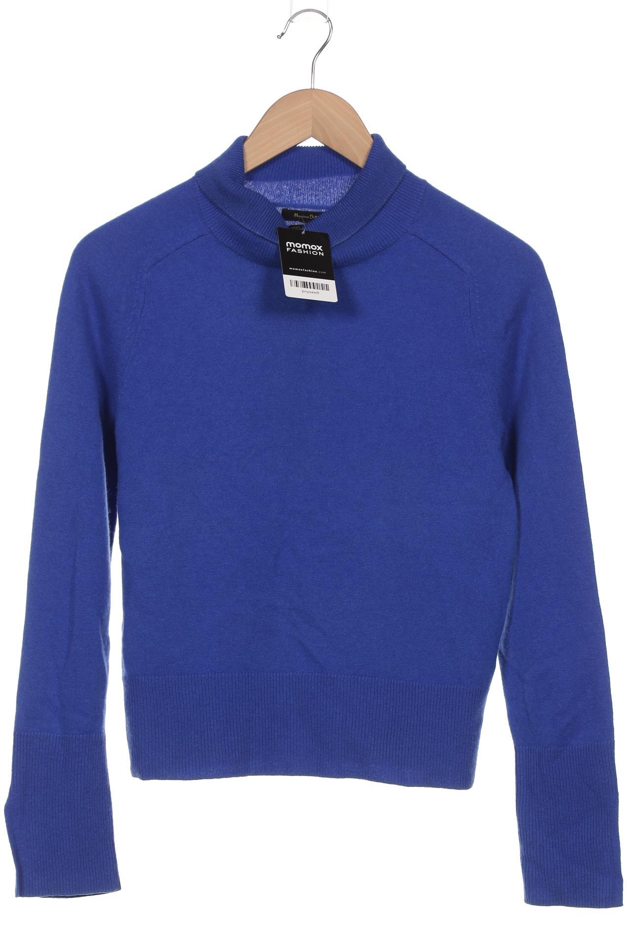 

Massimo Dutti Damen Pullover, blau, Gr. 38
