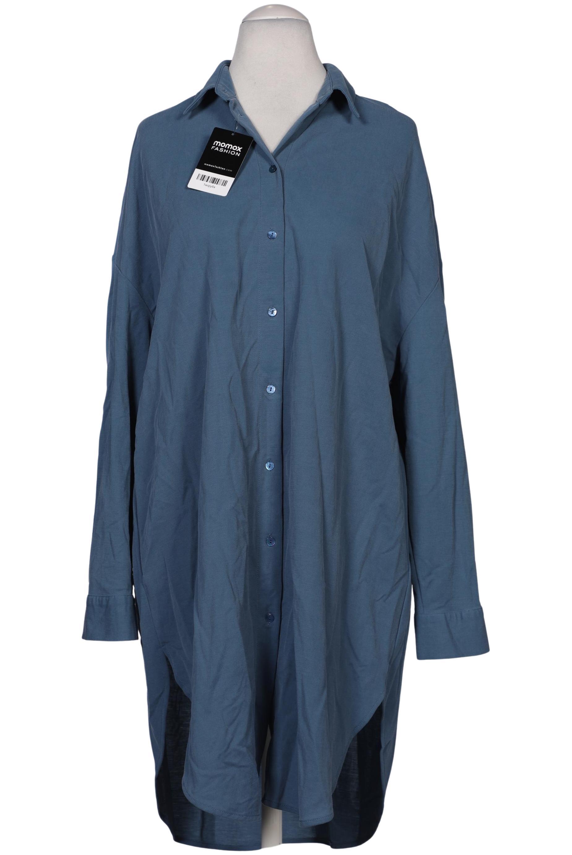 

Massimo Dutti Damen Bluse, blau, Gr. 38