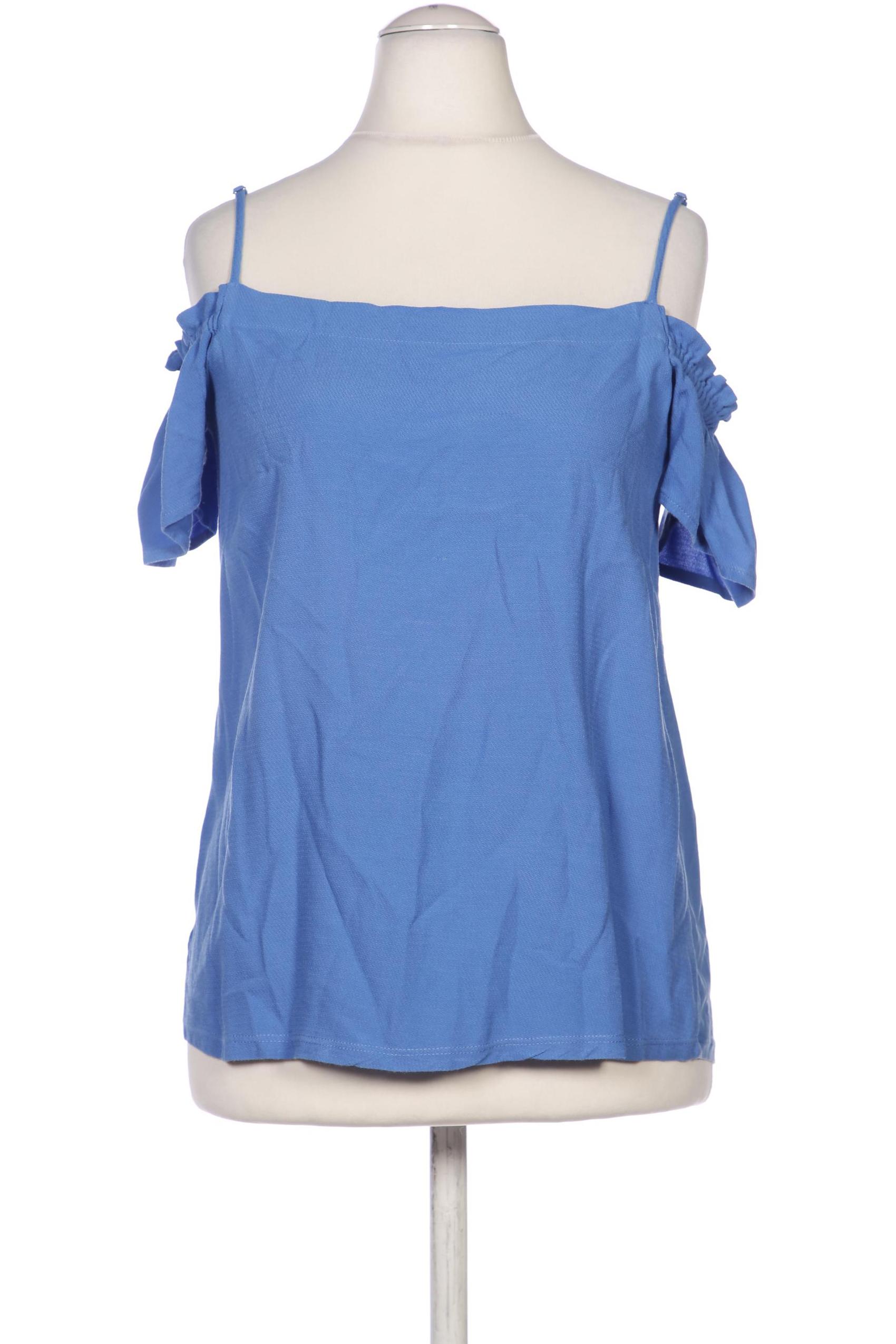 

Massimo Dutti Damen Bluse, blau, Gr. 38
