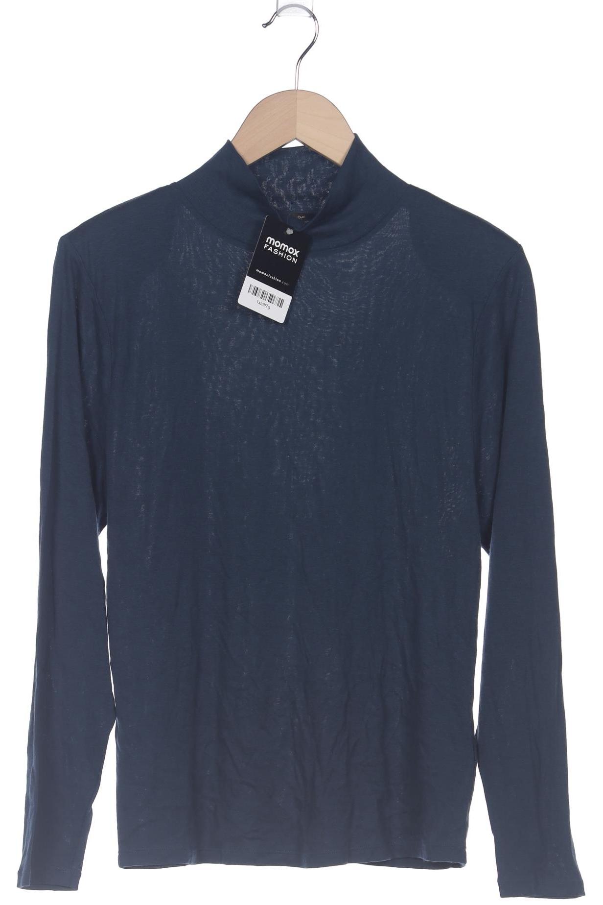 

Massimo Dutti Damen Langarmshirt, marineblau, Gr. 36