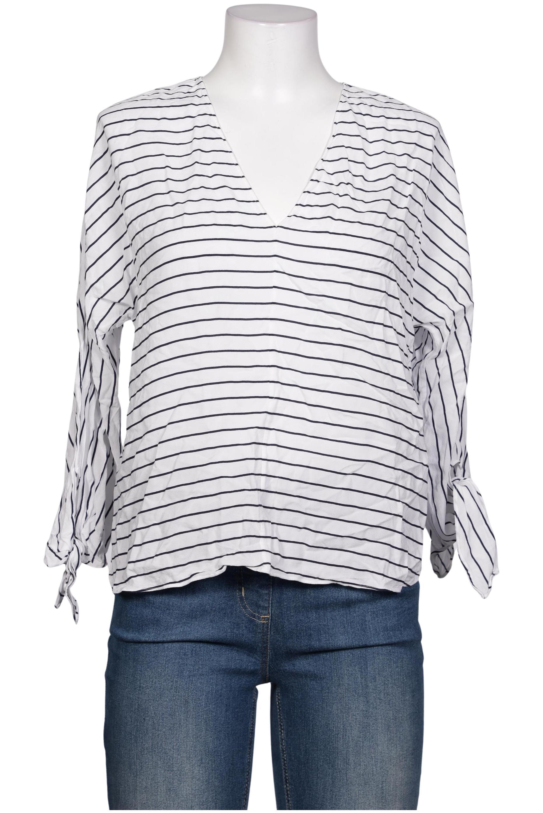 

Massimo Dutti Damen Bluse, weiß, Gr. 38