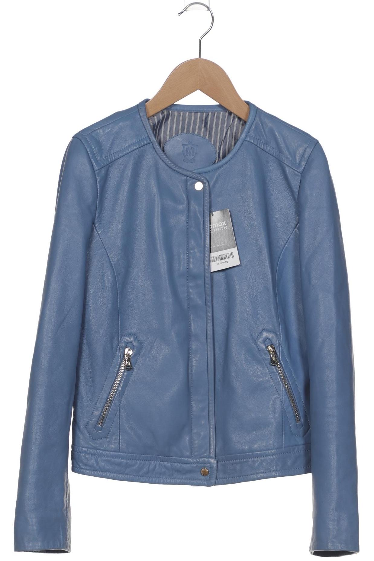 

Massimo Dutti Damen Jacke, blau, Gr. 36