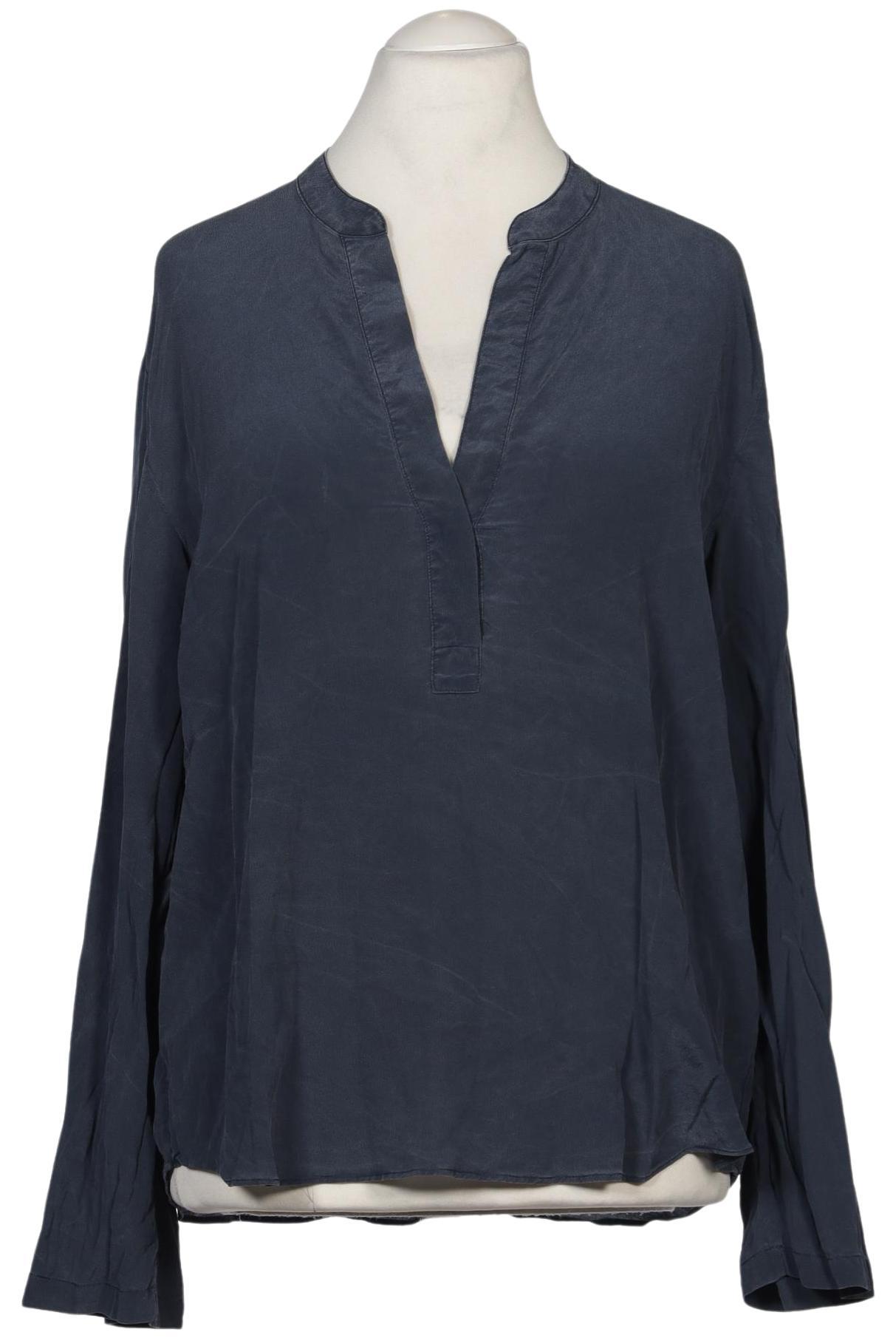 

Massimo Dutti Damen Bluse, marineblau, Gr. 38