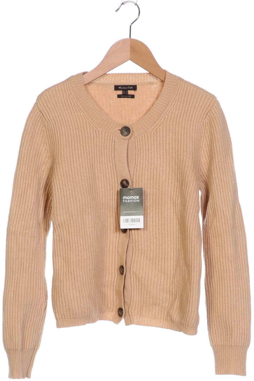 

Massimo Dutti Damen Strickjacke, beige