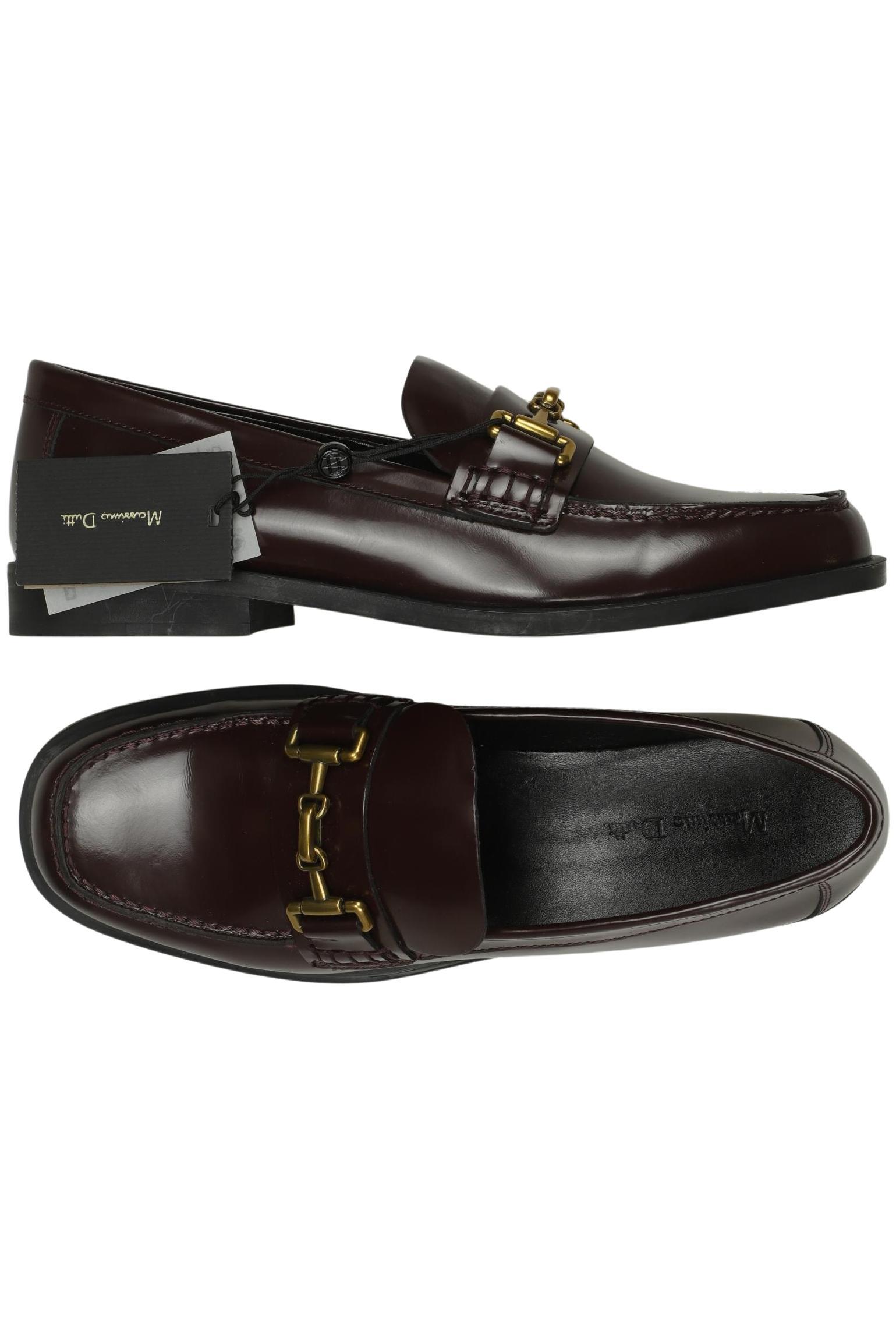 

Massimo Dutti Damen Halbschuh, bordeaux, Gr. 39