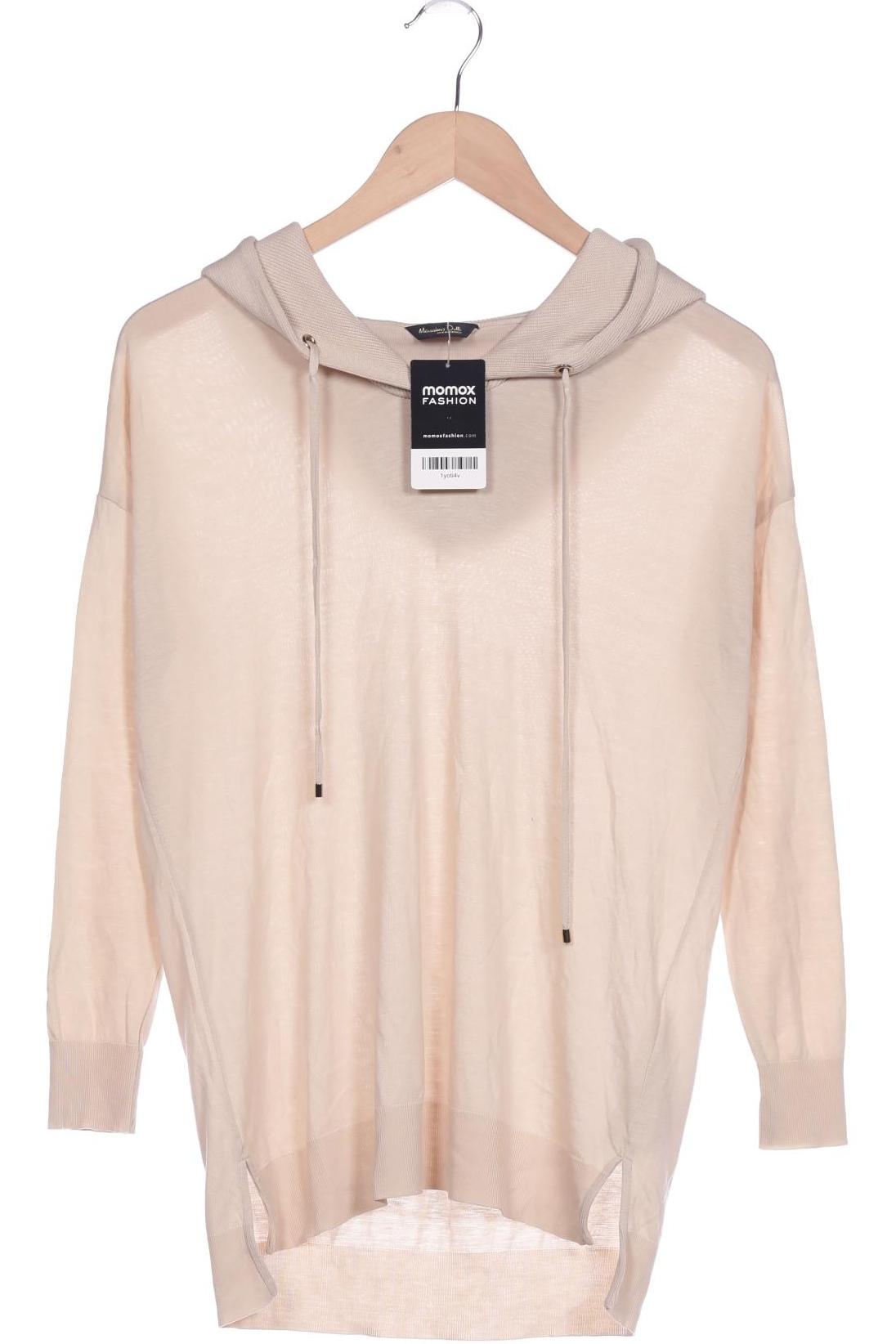

Massimo Dutti Damen Kapuzenpullover, beige, Gr. 34