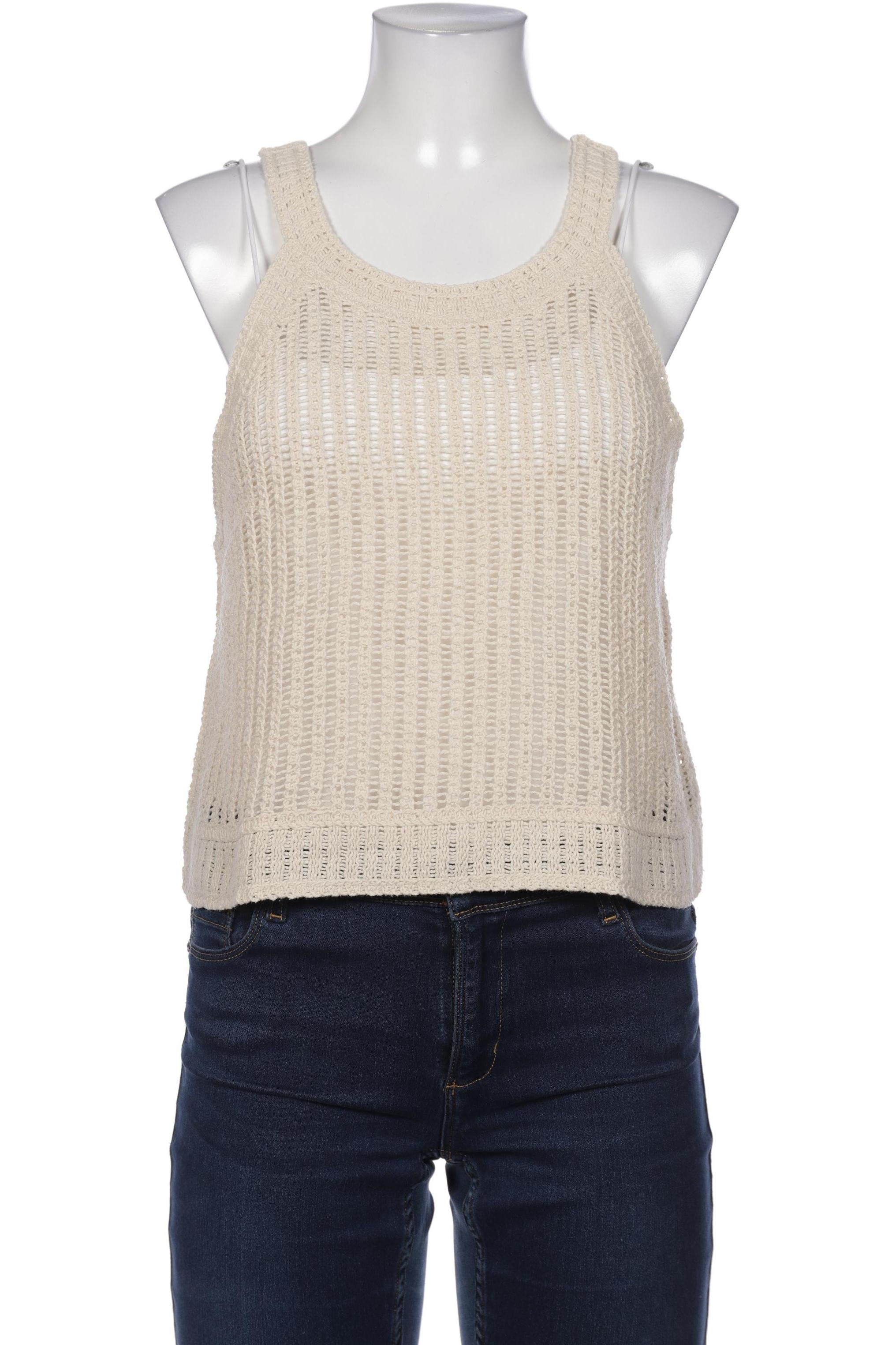 

Massimo Dutti Damen Top, beige, Gr. 42