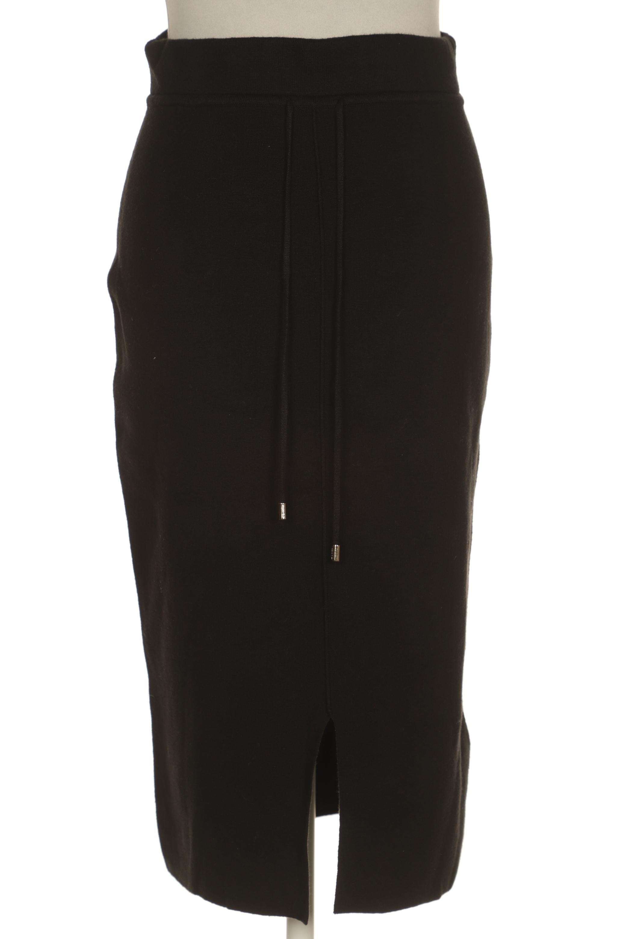 

Massimo Dutti Damen Rock, schwarz, Gr. 36