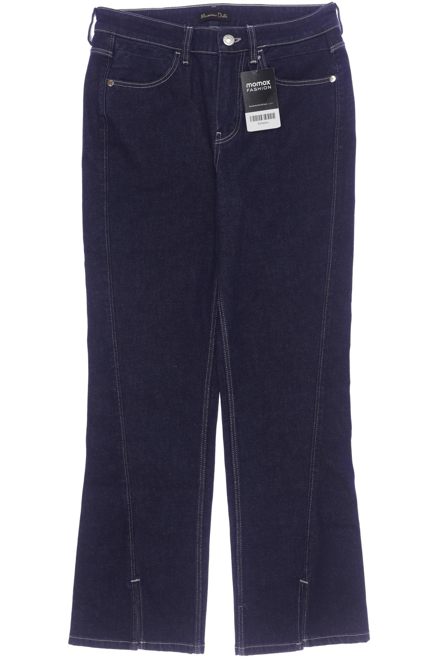 

Massimo Dutti Damen Jeans, marineblau, Gr. 38