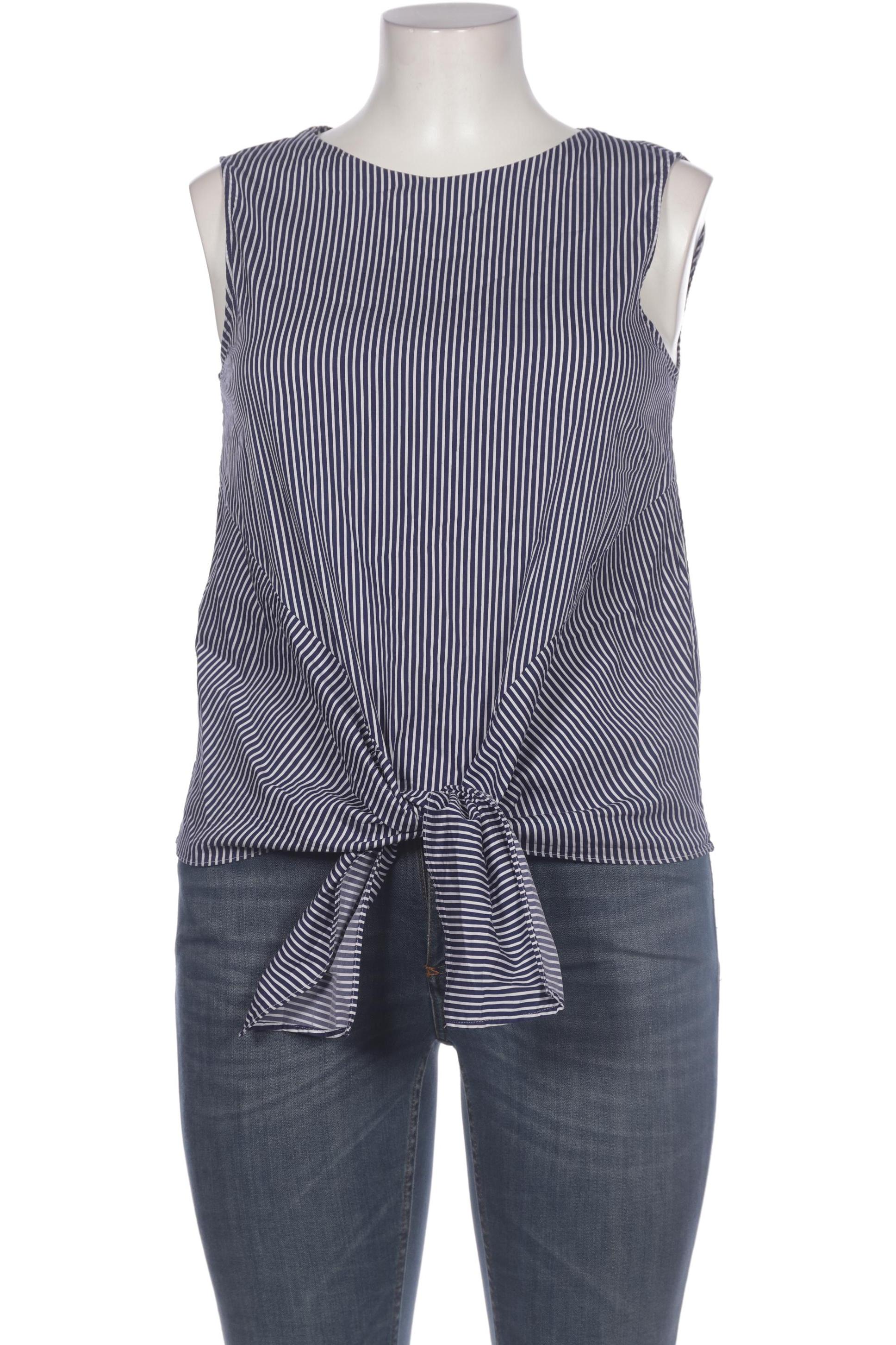 

Massimo Dutti Damen Bluse, marineblau, Gr. 42