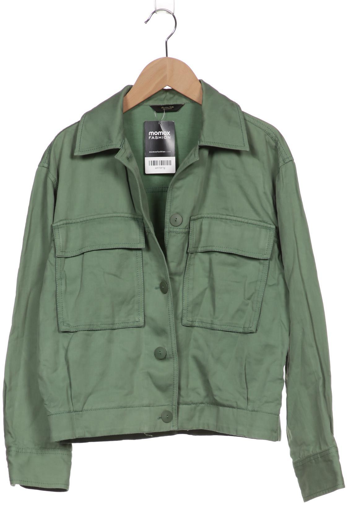 

Massimo Dutti Damen Jacke, grün, Gr. 36