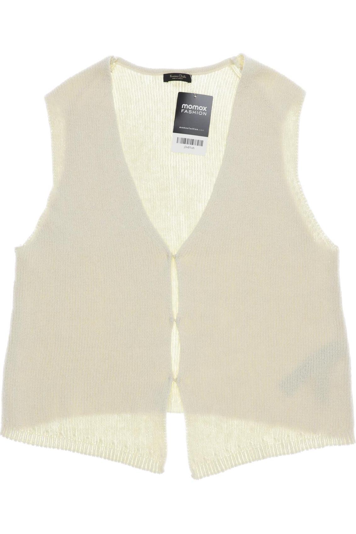 

Massimo Dutti Damen Weste, cremeweiß, Gr. 38