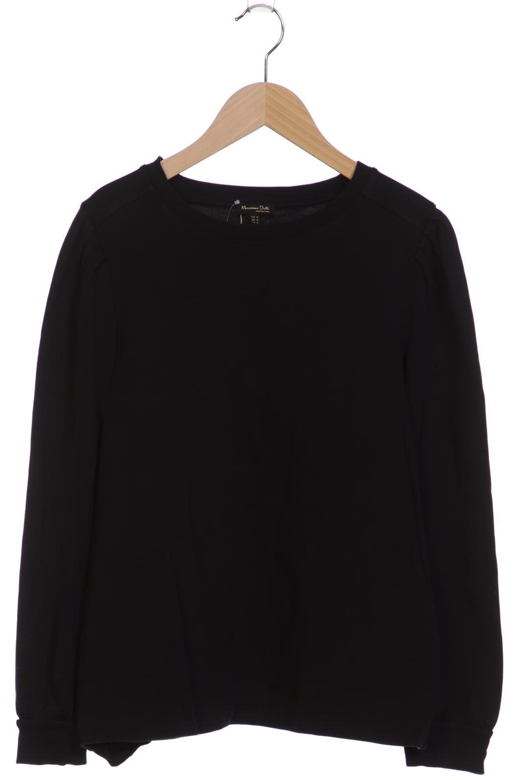 

Massimo Dutti Damen Sweatshirt, schwarz, Gr. 38