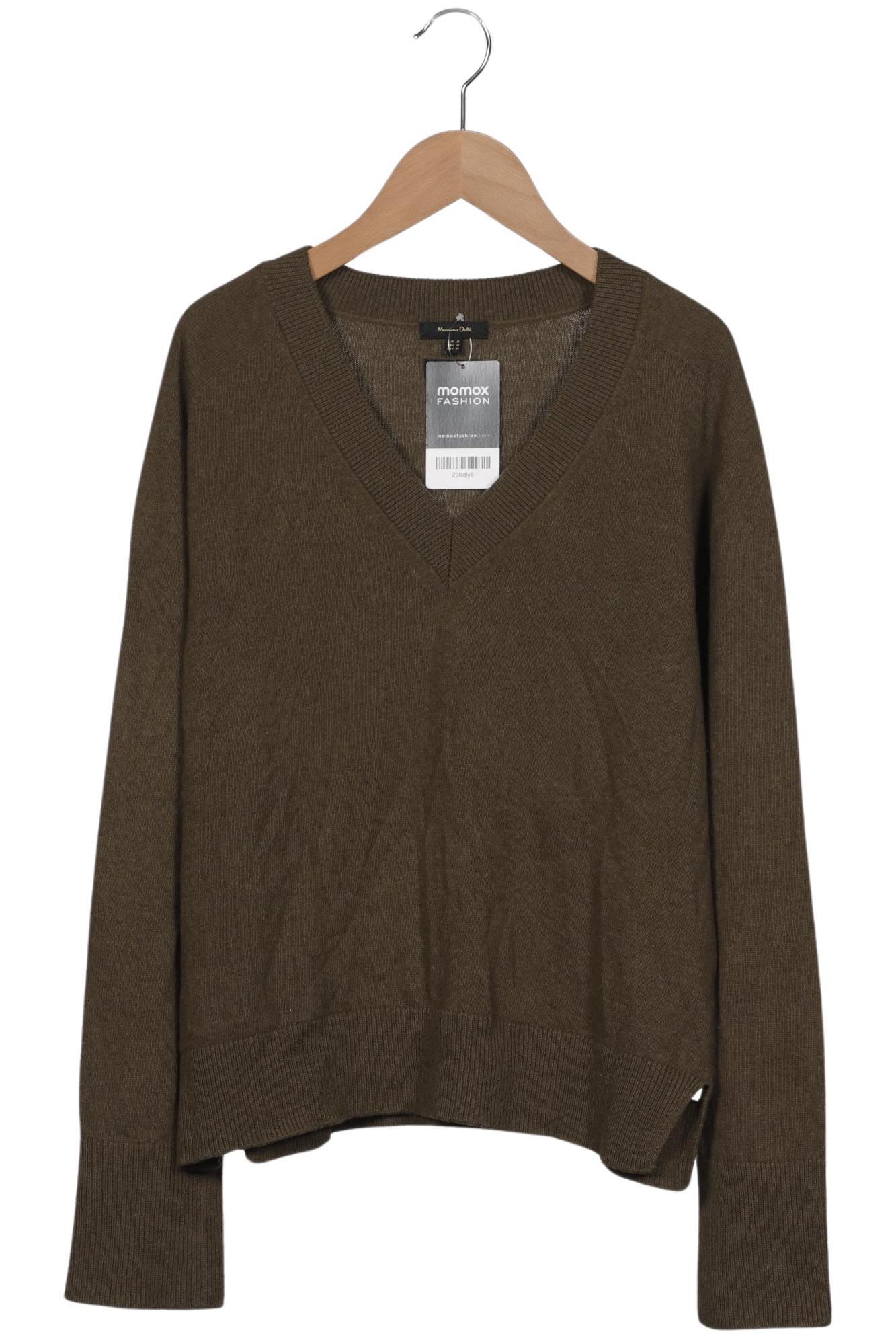 

Massimo Dutti Damen Pullover, grün, Gr. 38