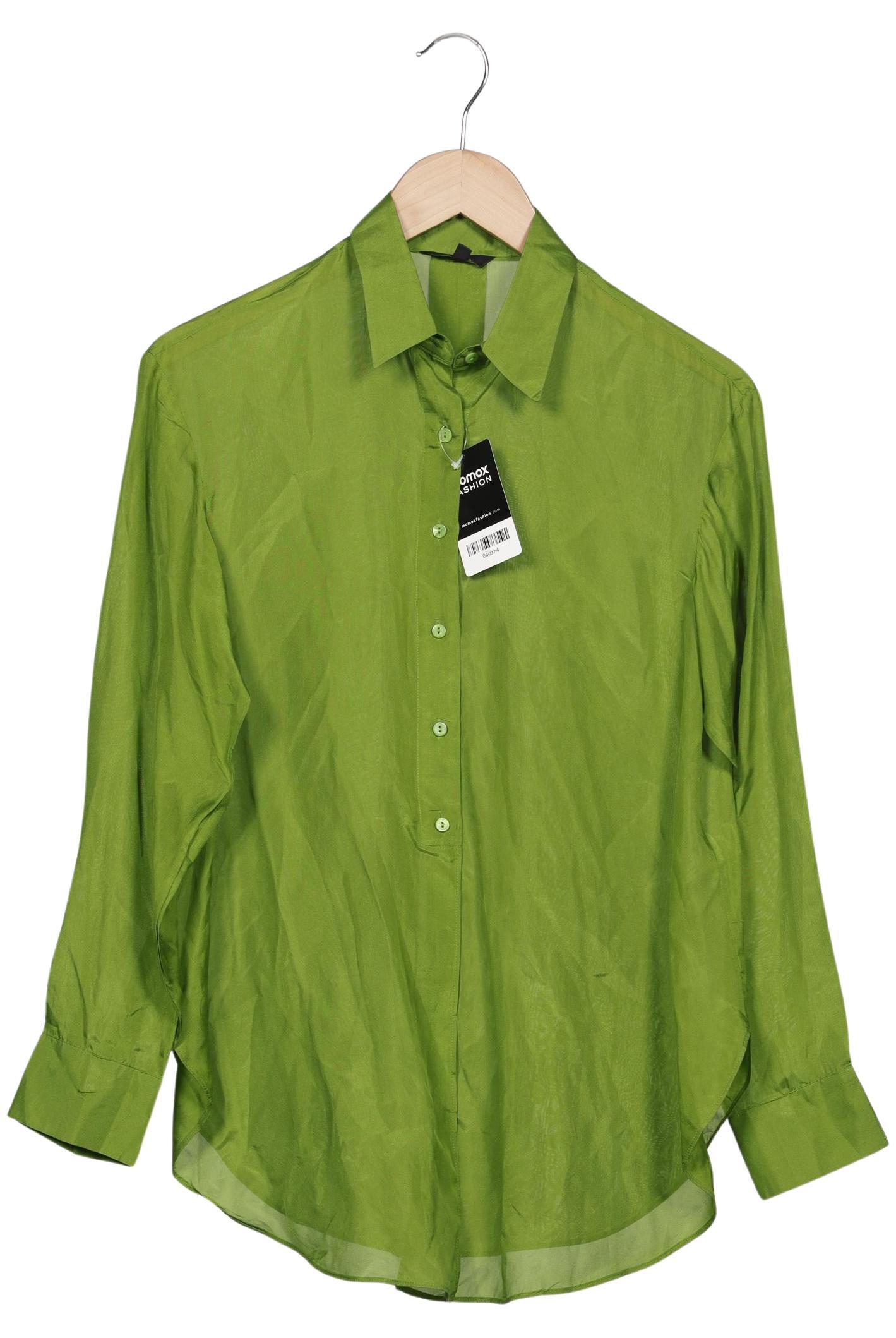 

Massimo Dutti Damen Bluse, grün, Gr. 34