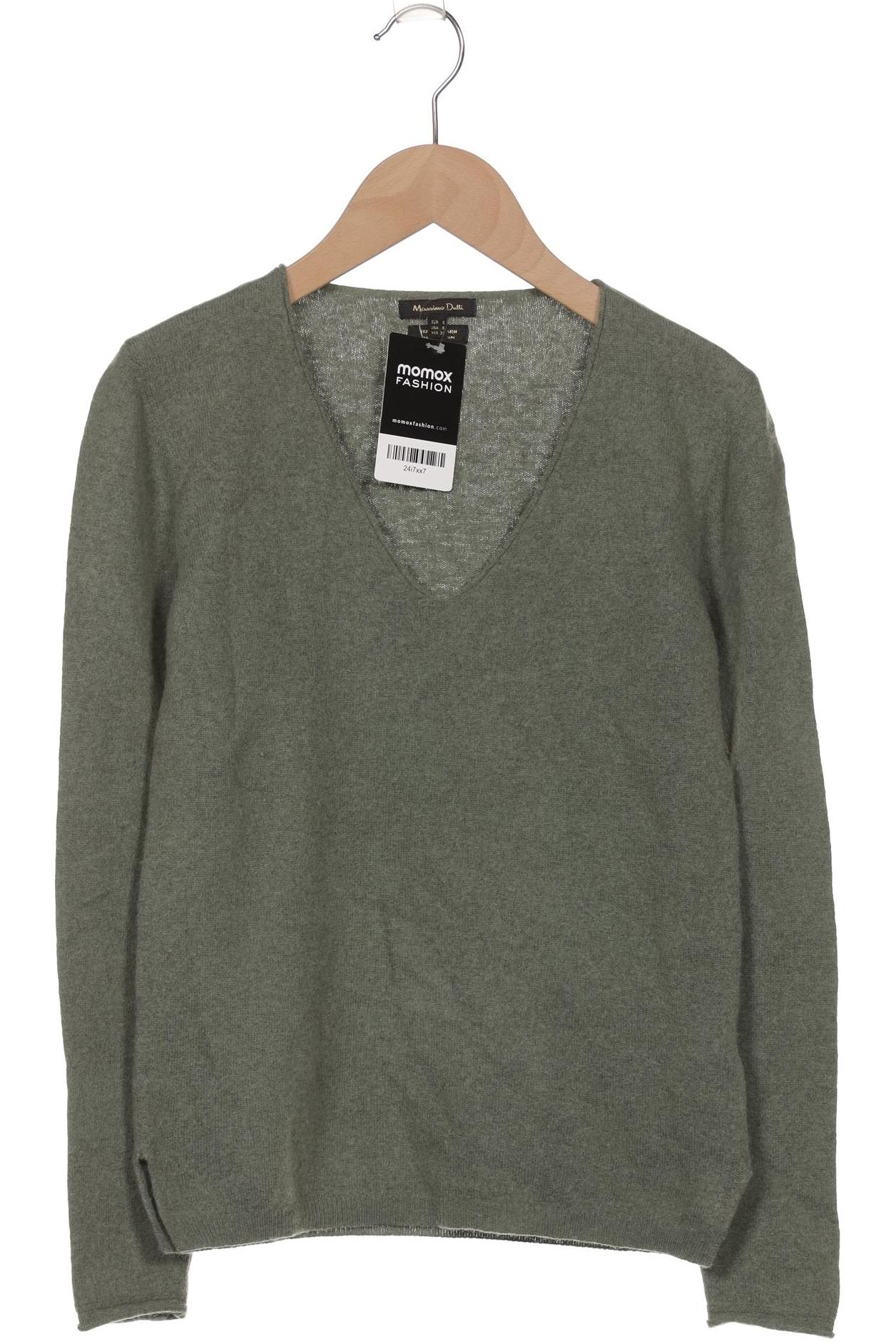 

Massimo Dutti Damen Pullover, grün, Gr. 36