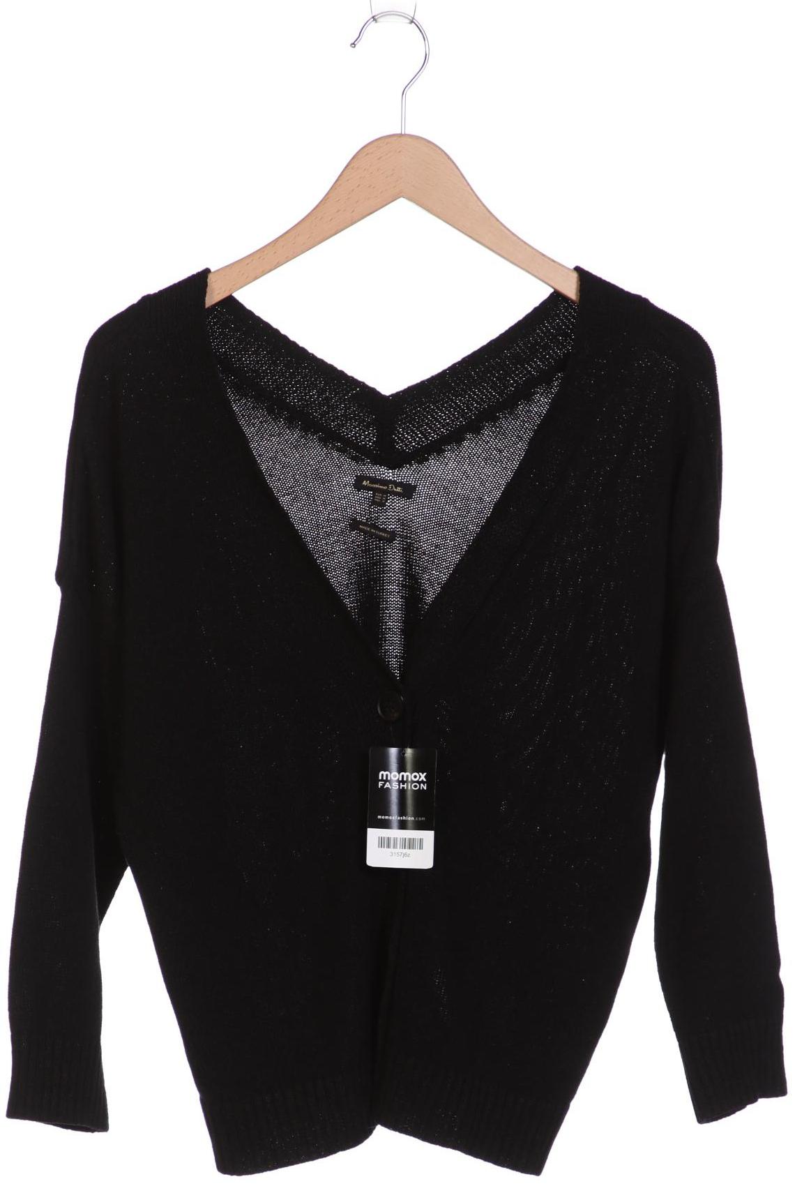 

Massimo Dutti Damen Strickjacke, schwarz, Gr. 38