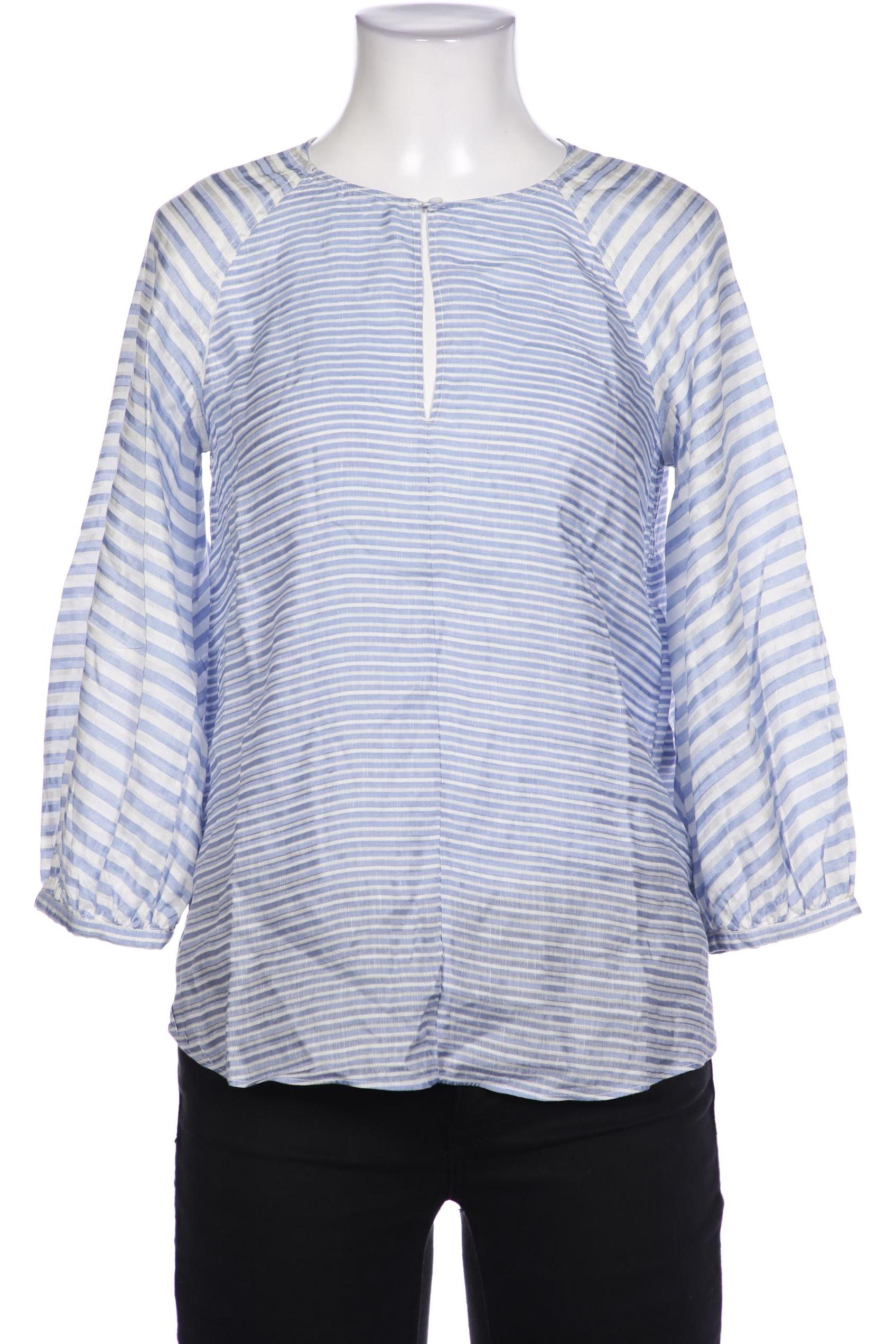 

Massimo Dutti Damen Bluse, hellblau, Gr. 34