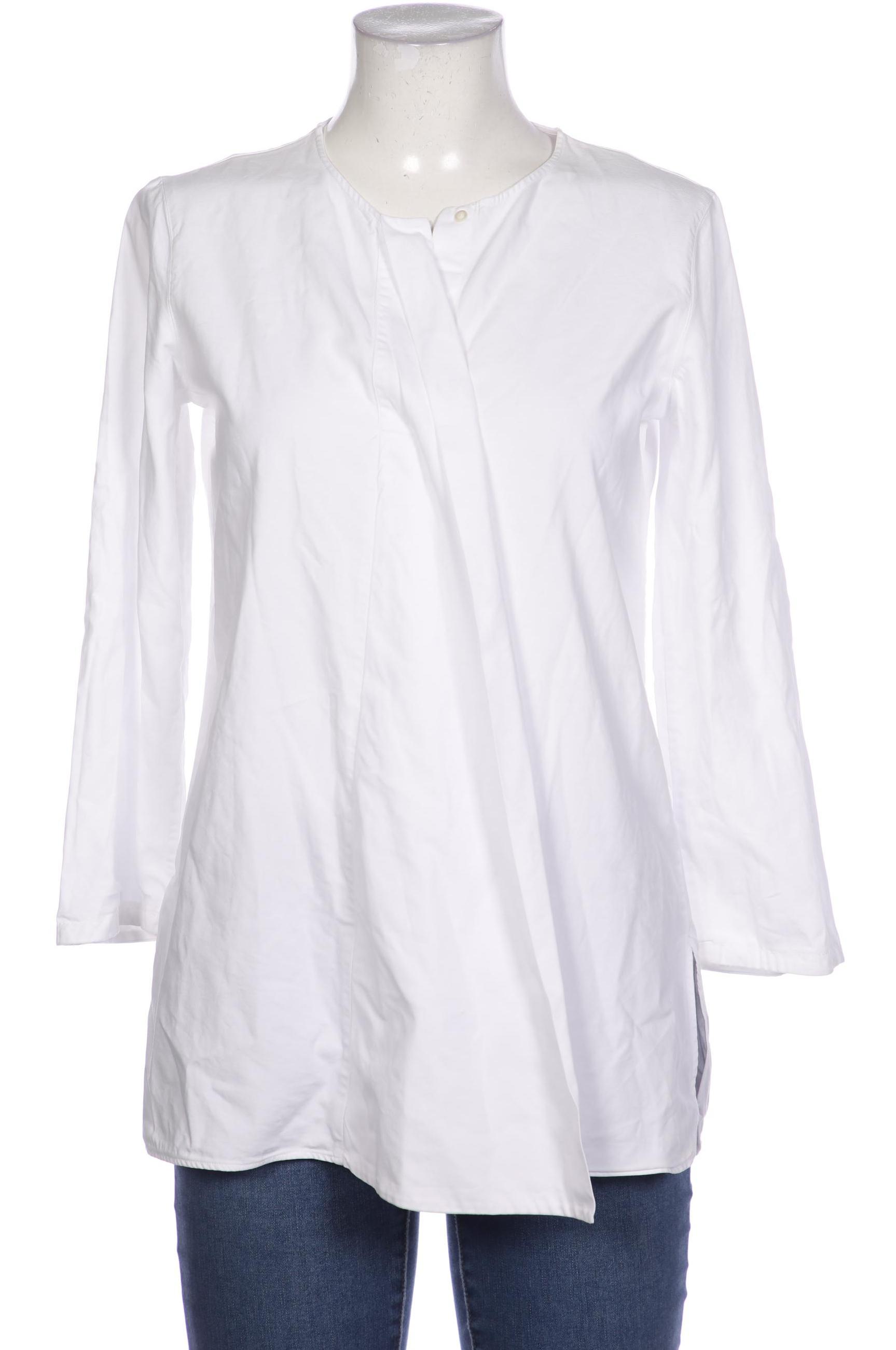 

Massimo Dutti Damen Bluse, weiß, Gr. 38
