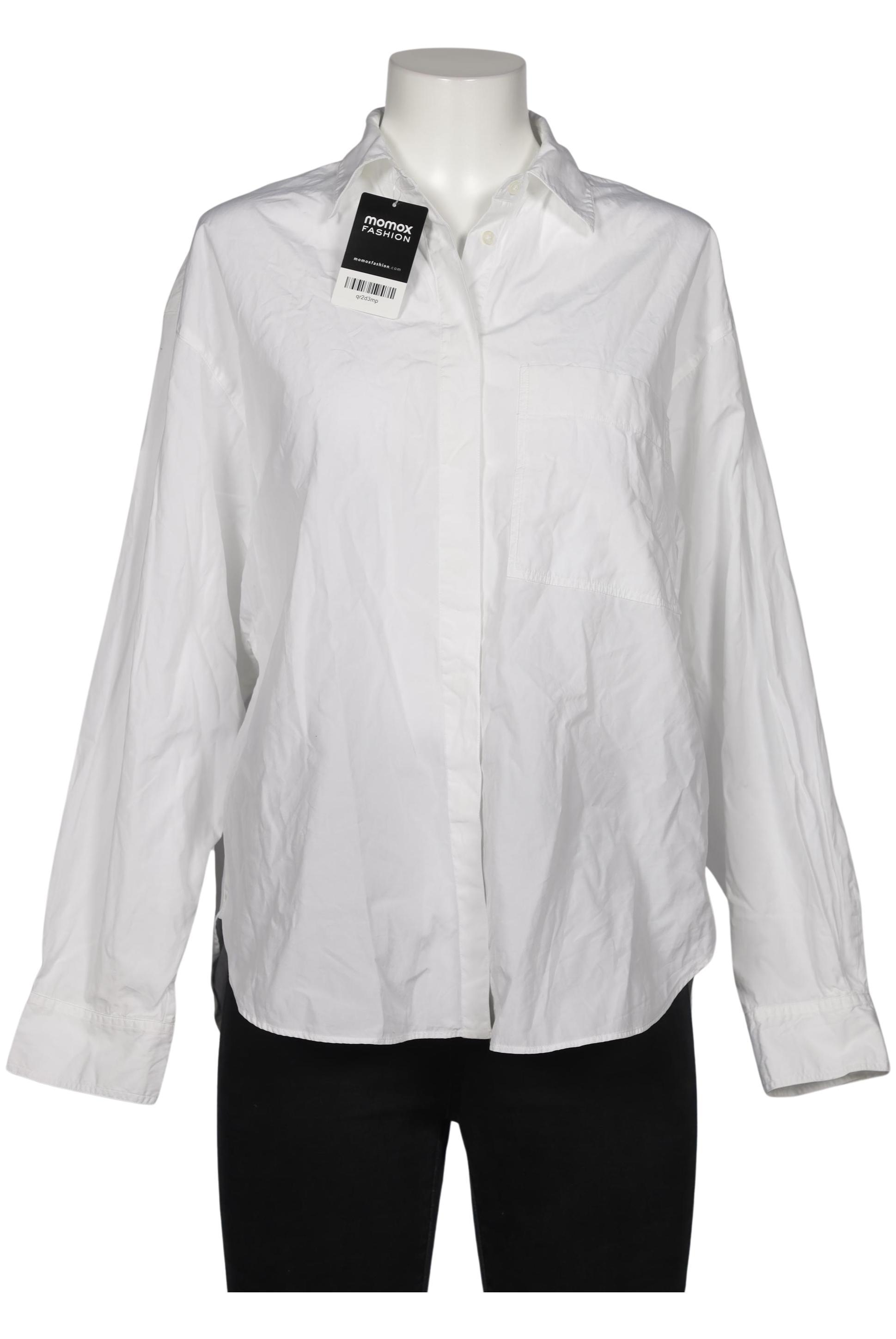 

Massimo Dutti Damen Bluse, weiß, Gr. 42