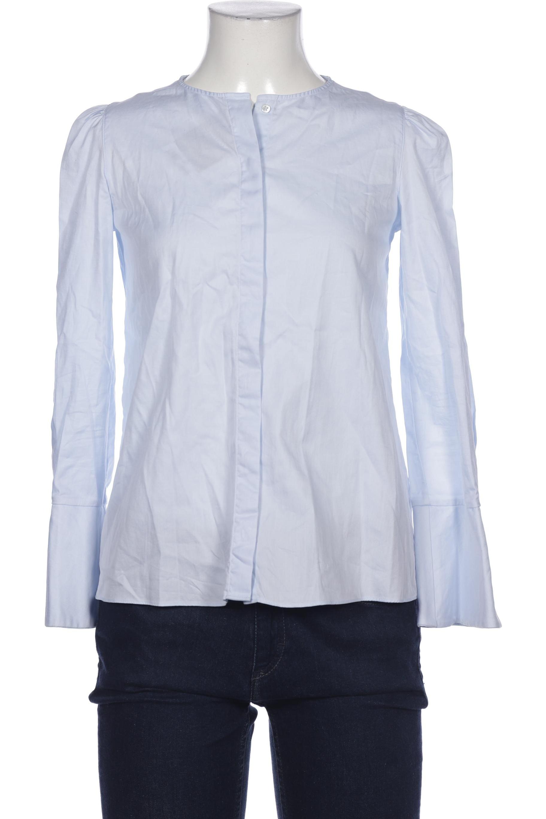 

Massimo Dutti Damen Bluse, hellblau