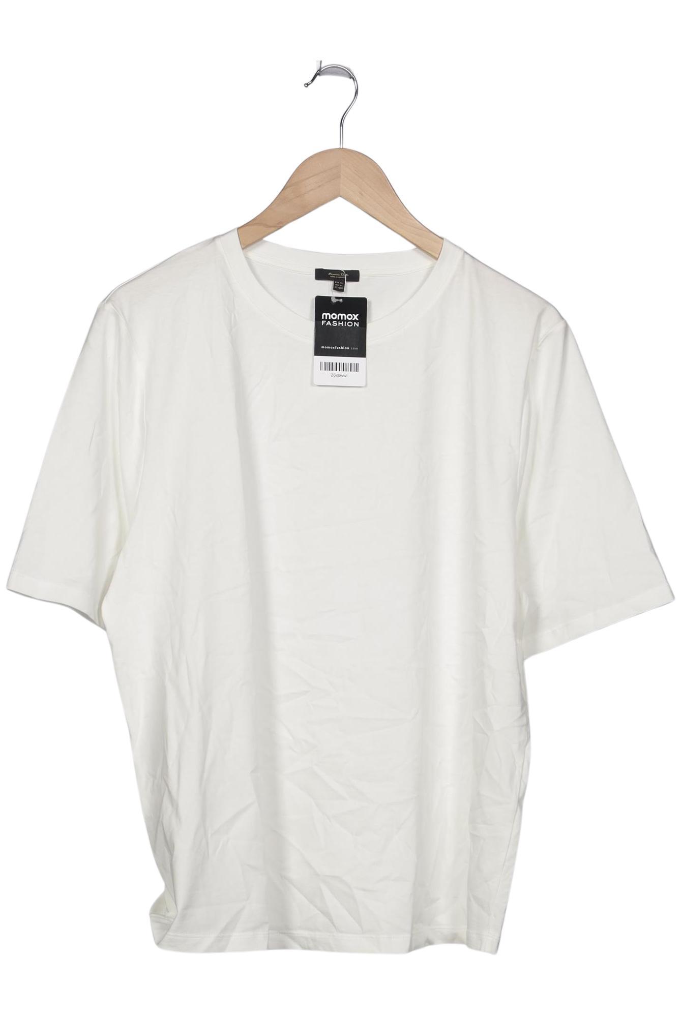 

Massimo Dutti Damen T-Shirt, weiß, Gr. 44