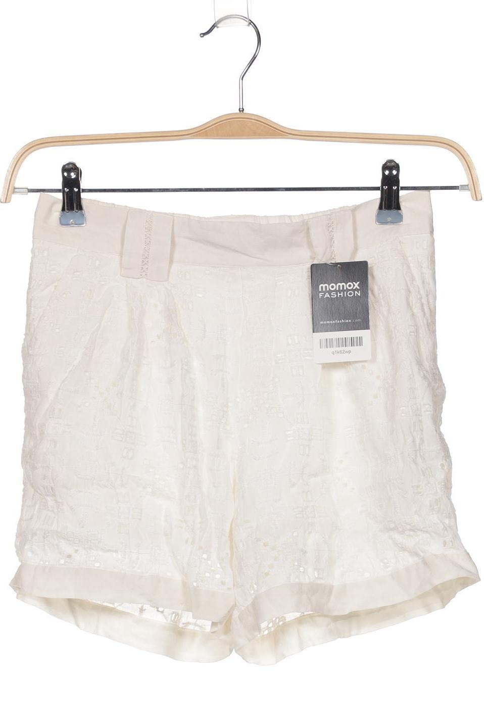 

Massimo Dutti Damen Shorts, cremeweiß, Gr. 36