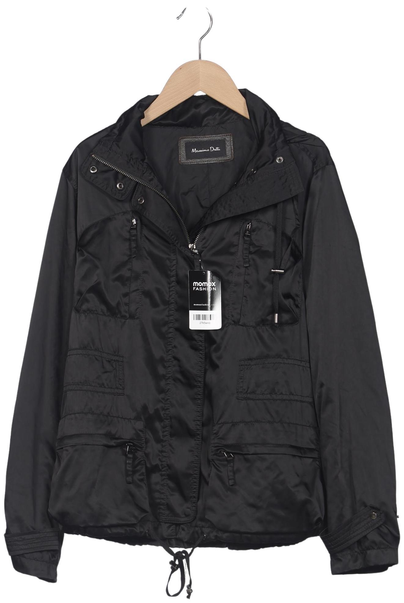 

Massimo Dutti Damen Jacke, schwarz, Gr. 36