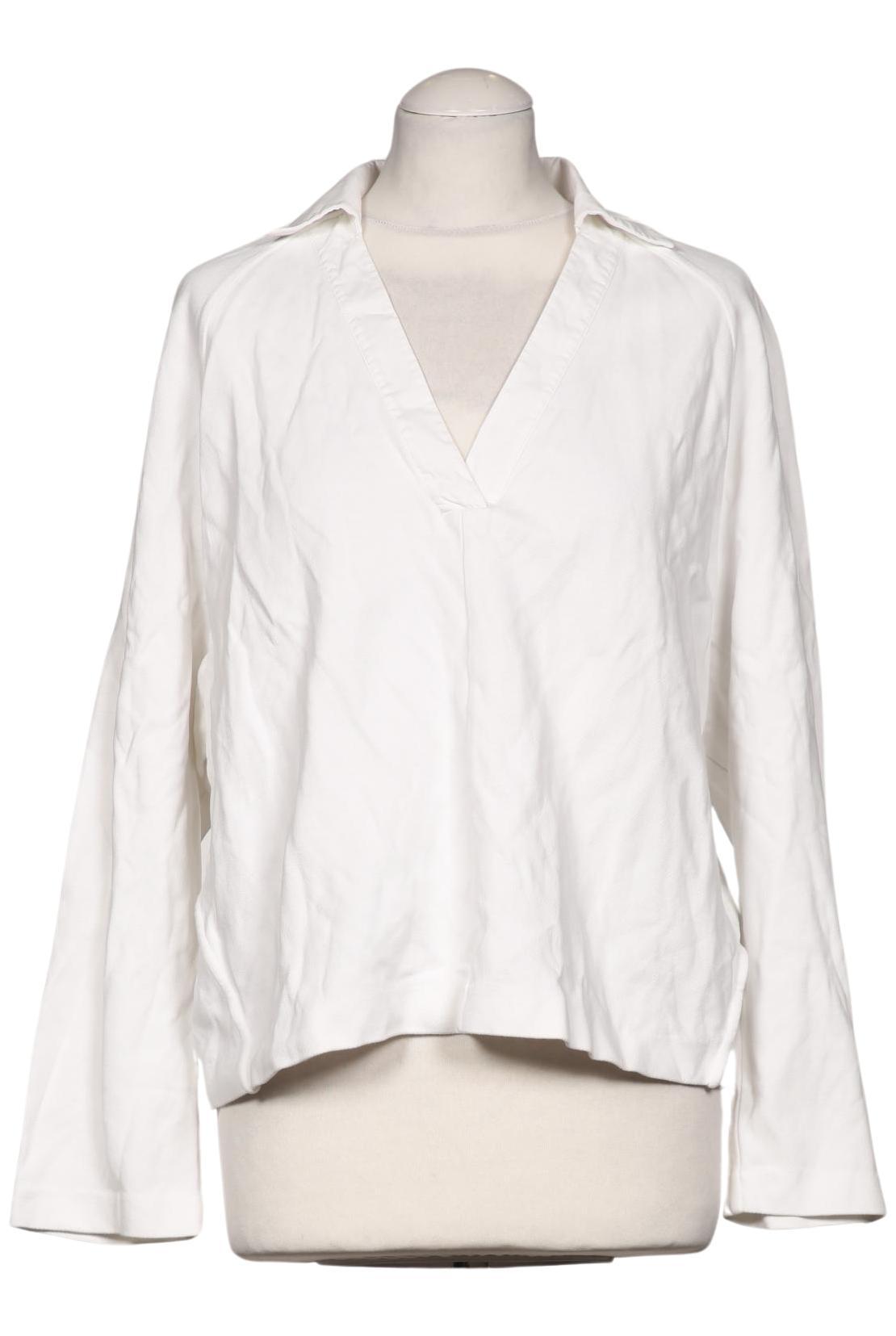 

Massimo Dutti Damen Bluse, weiß, Gr. 36