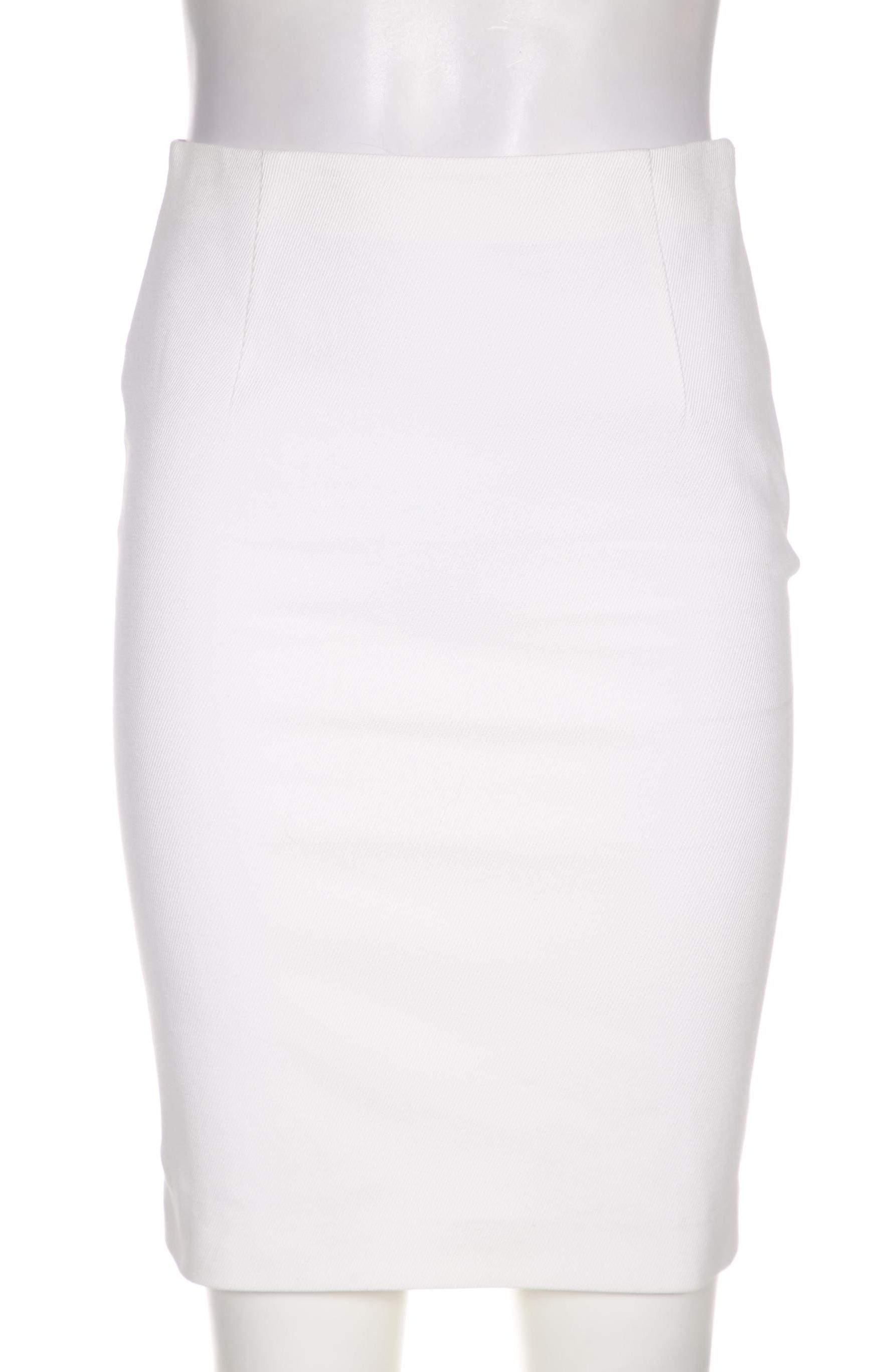 

Massimo Dutti Damen Rock, weiß, Gr. 34